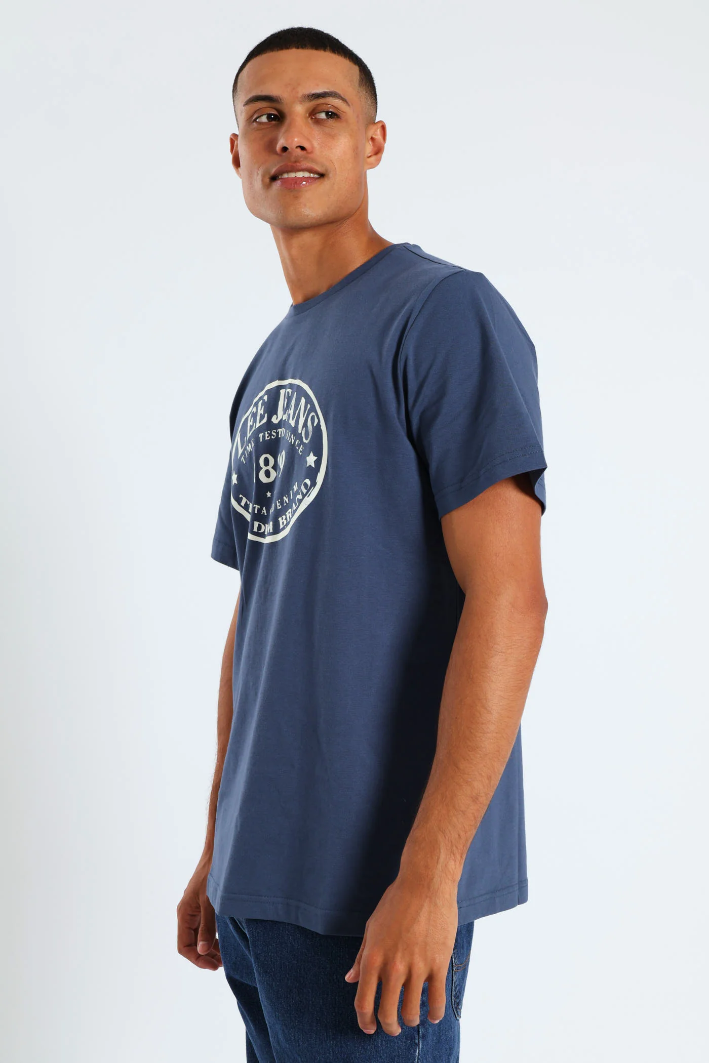 Short Sleeve 1889 Tee - Blue - Image 3