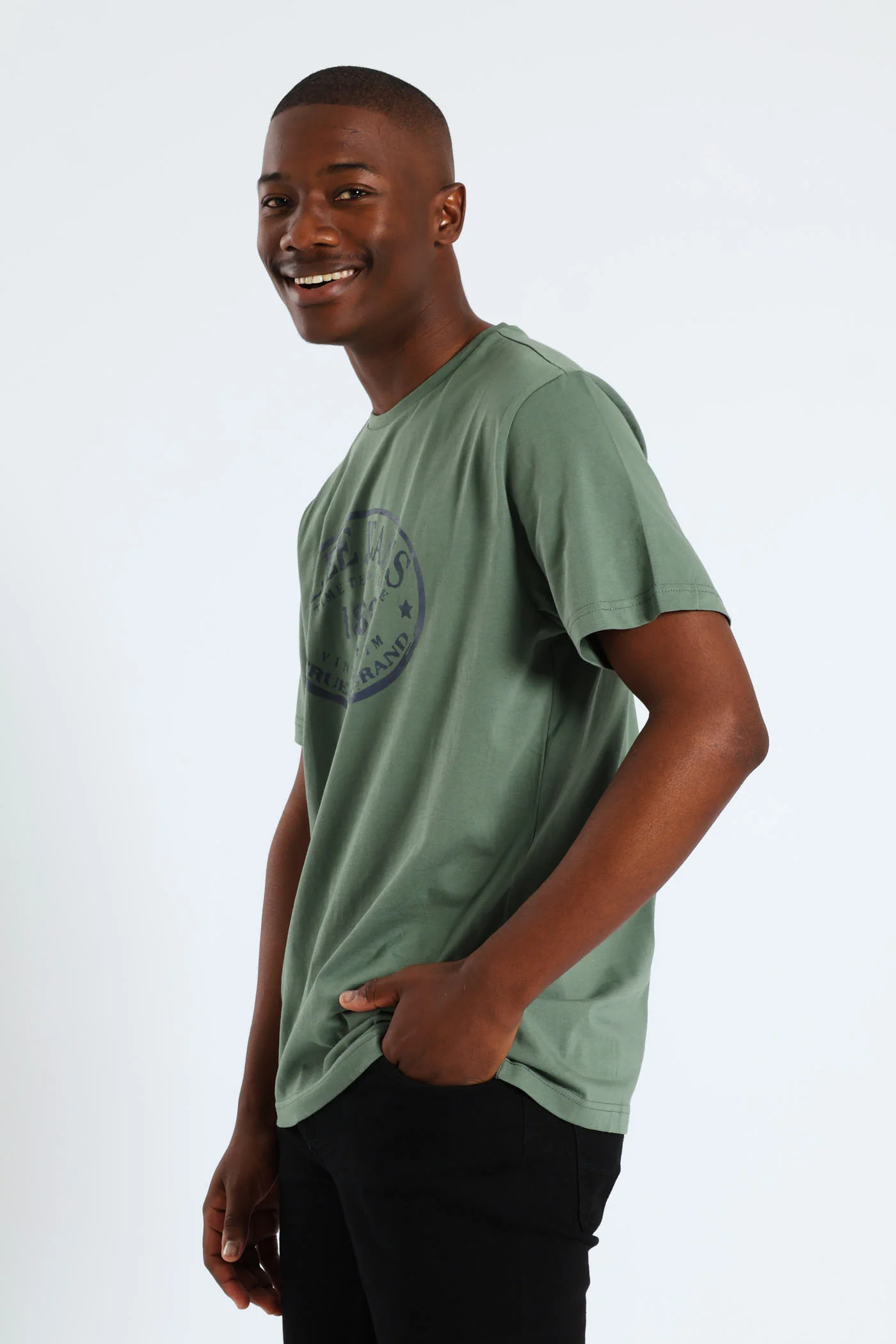 Short Sleeve 1889 Tee - Green - Image 3