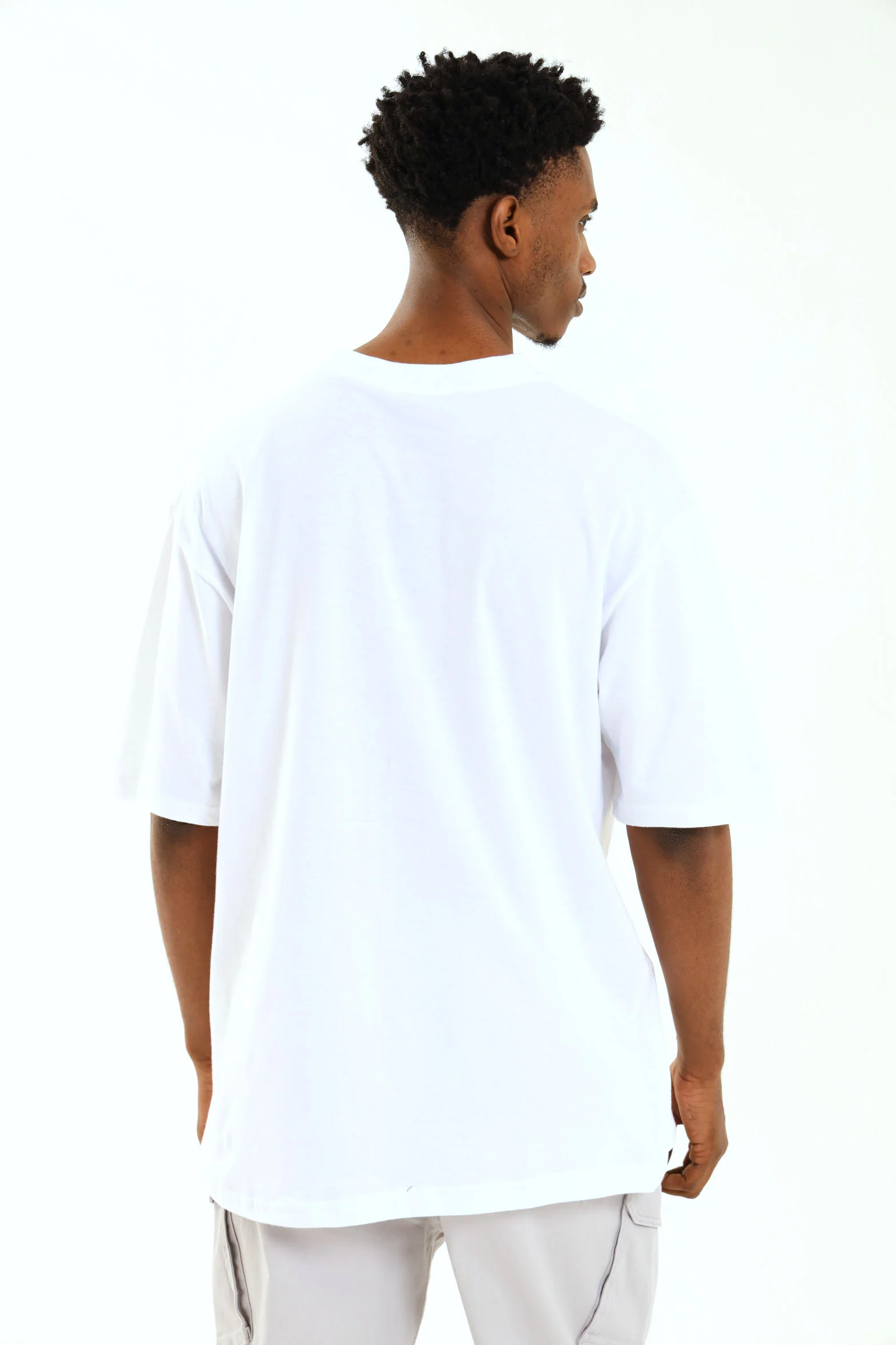 Short Sleeve Boxed In Tee - White - Image 3