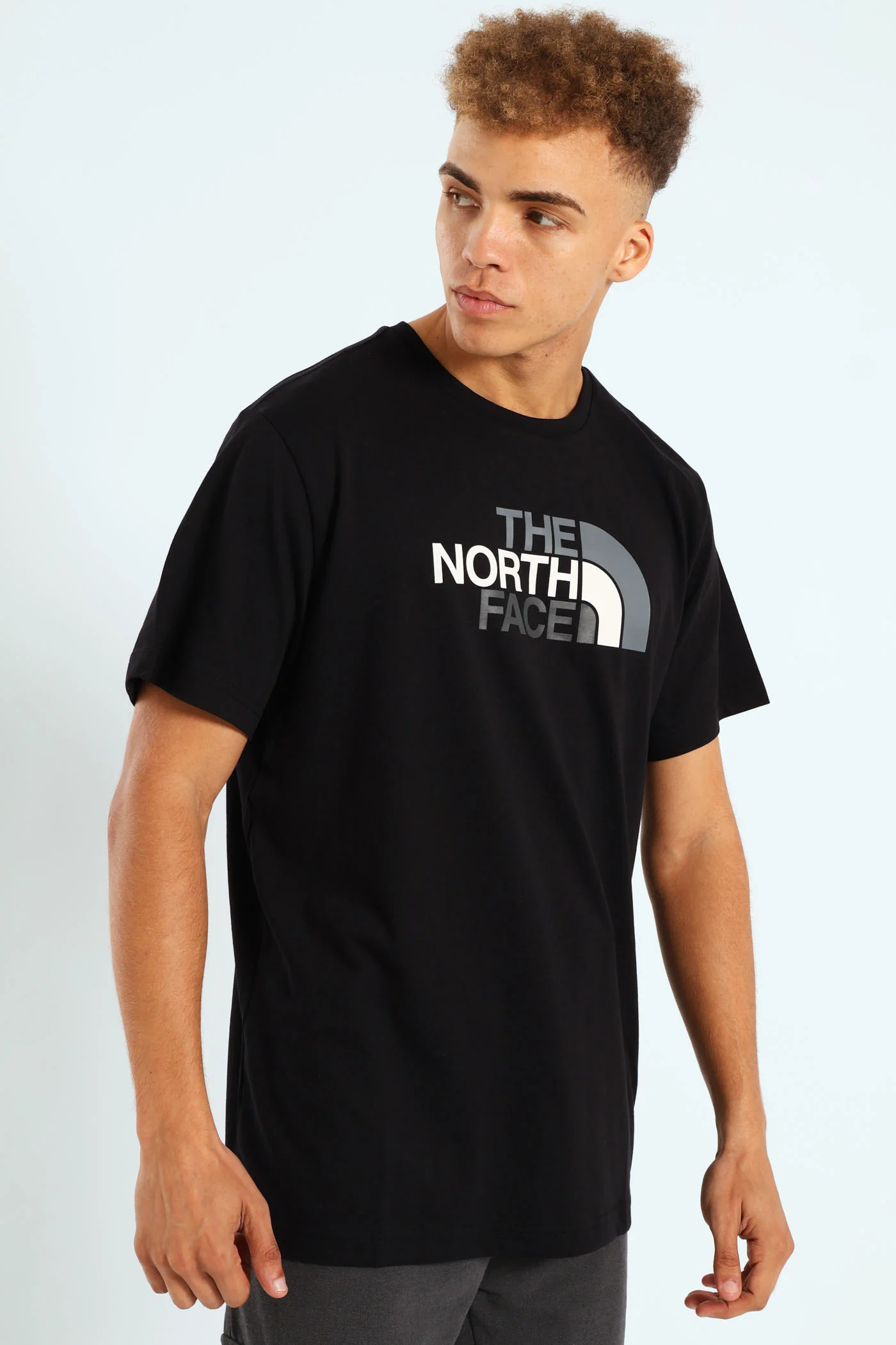 Short Sleeve Easy Tee - Black - Image 4
