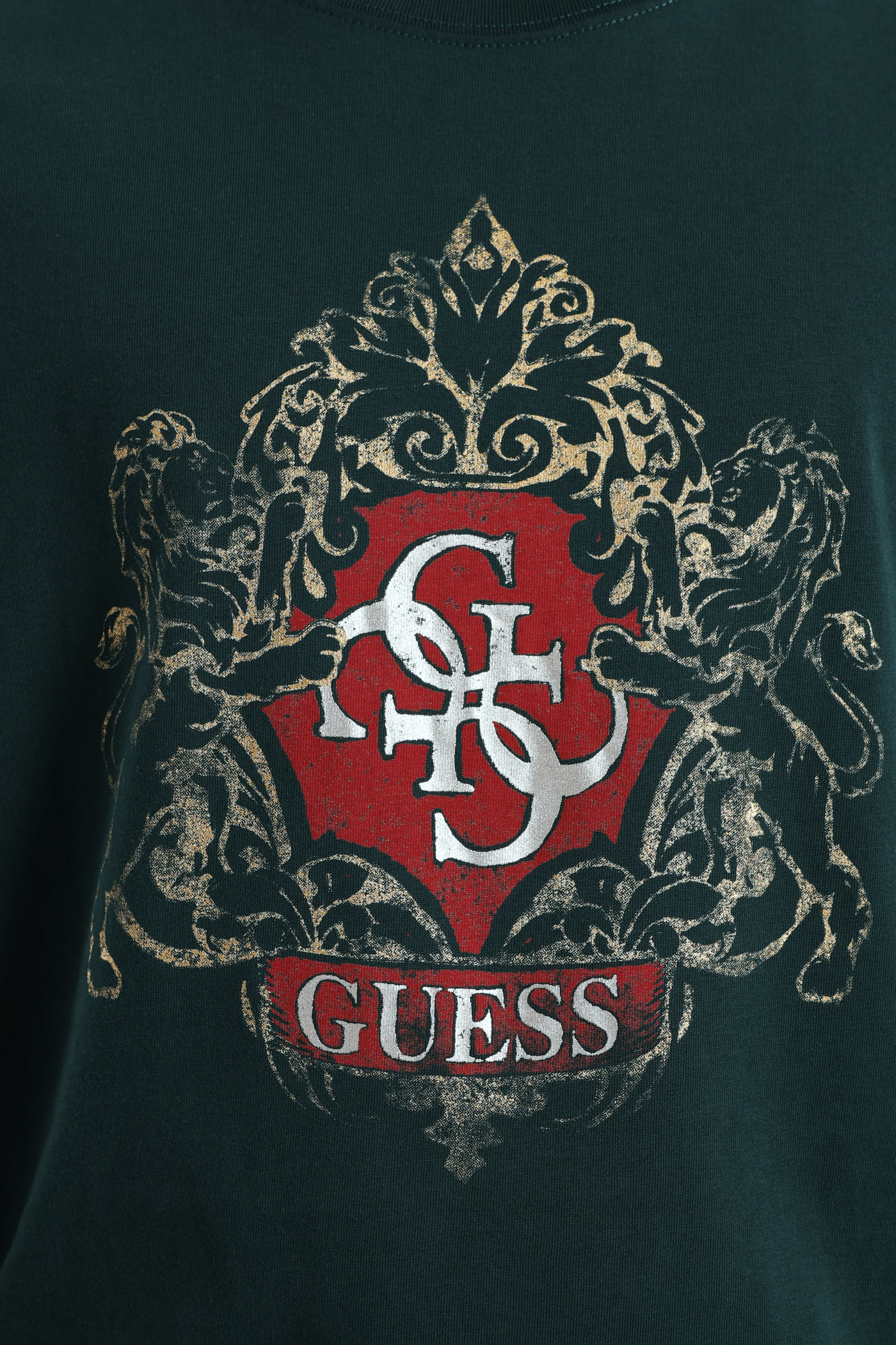 Short Sleeve Emblem Tee - Jade - Image 2