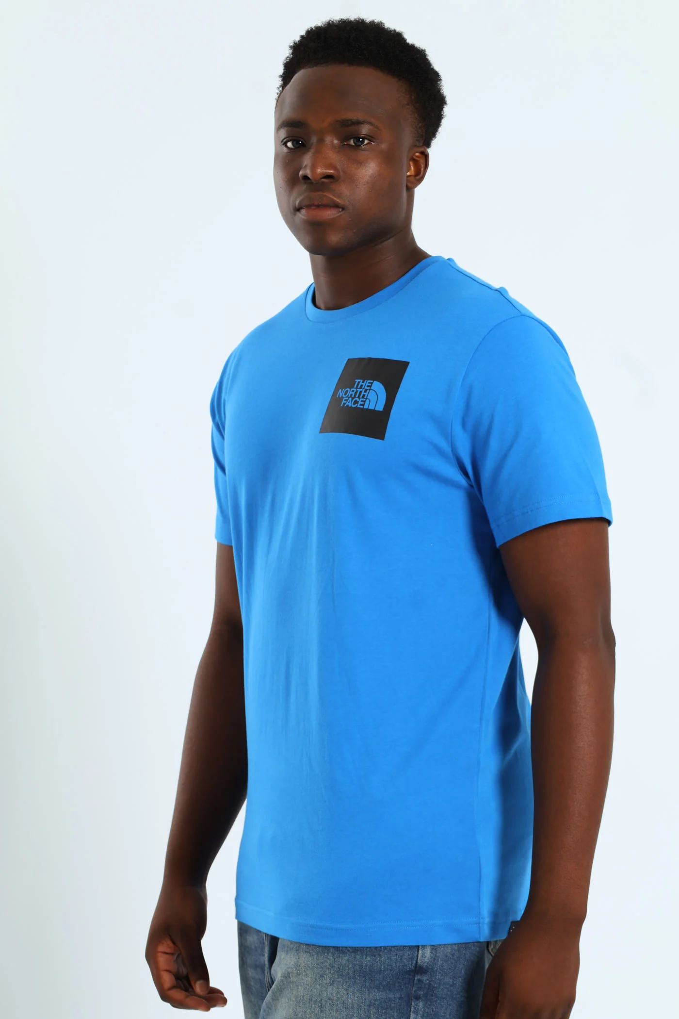 Short Sleeve Fine Tee - Blue - Image 2