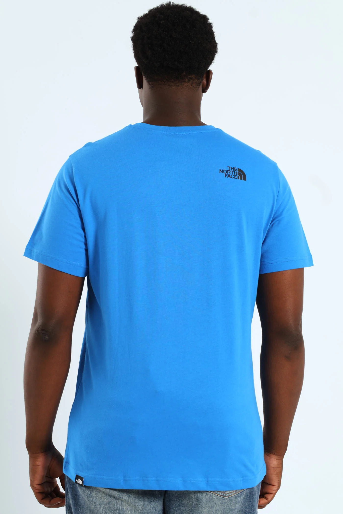 Short Sleeve Fine Tee - Blue - Image 3