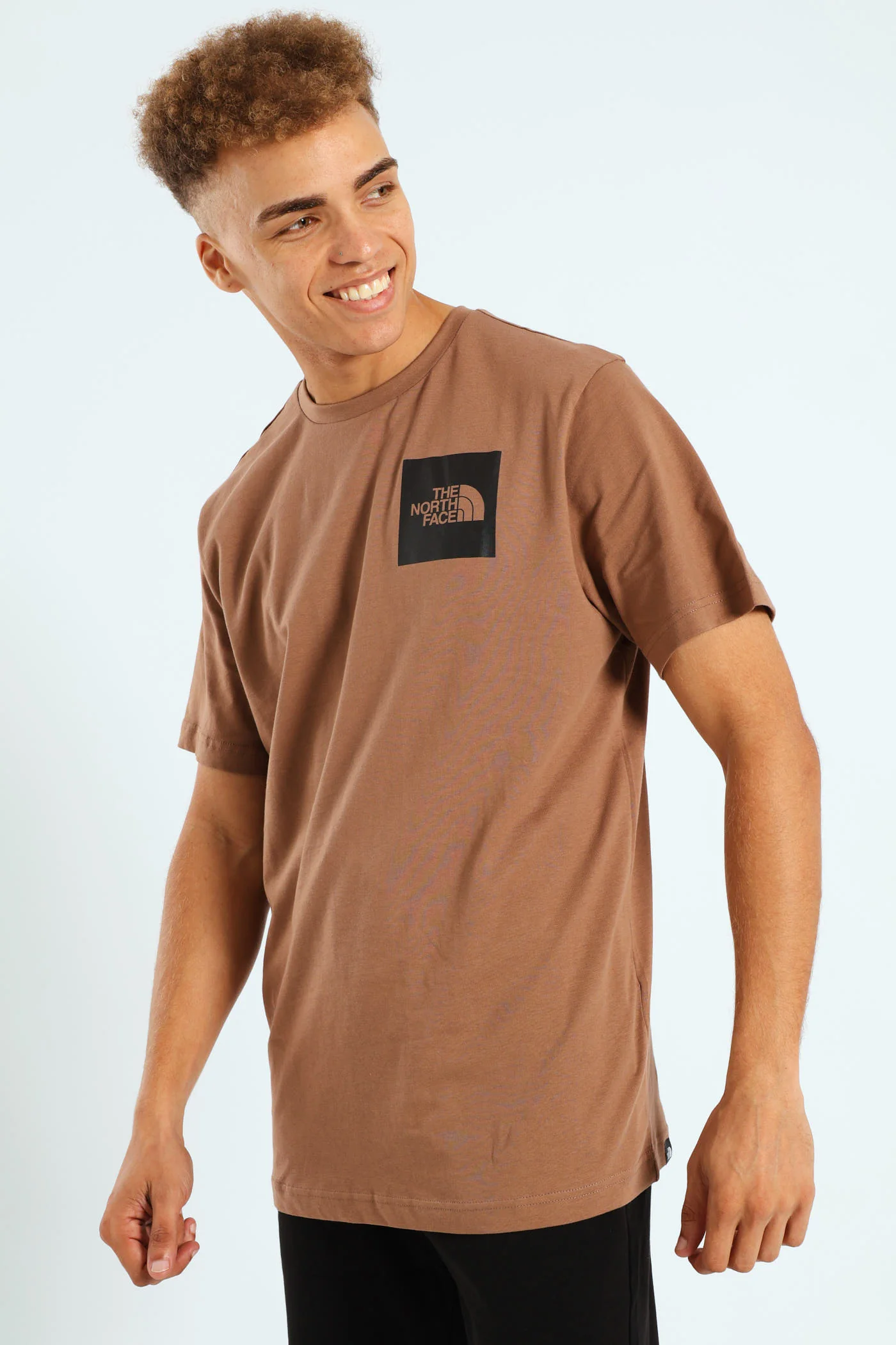 Short Sleeve Fine Tee - Latte - Image 4