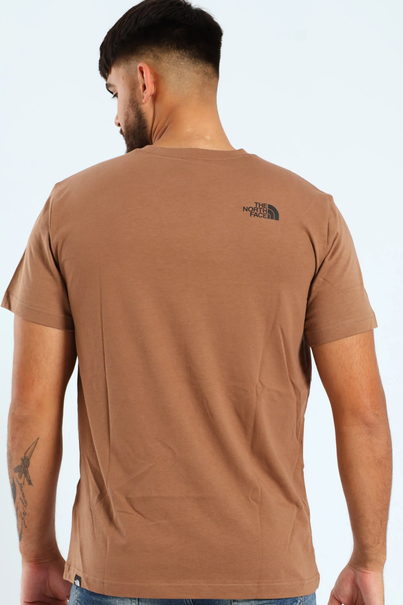 Short Sleeve Fine Tee - Sand - Image 2