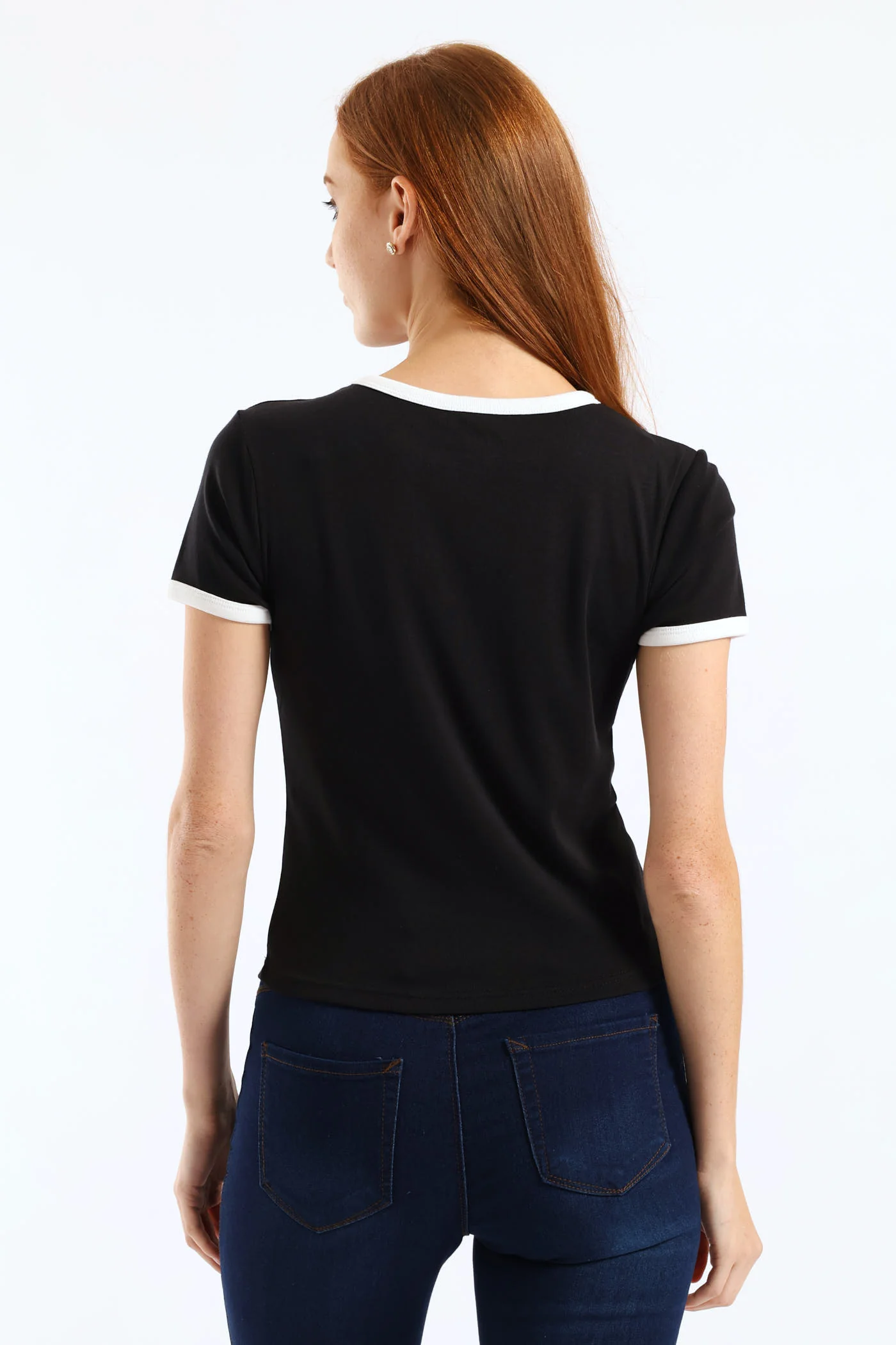 Short Sleeve Gemey Tee - Black - Image 3
