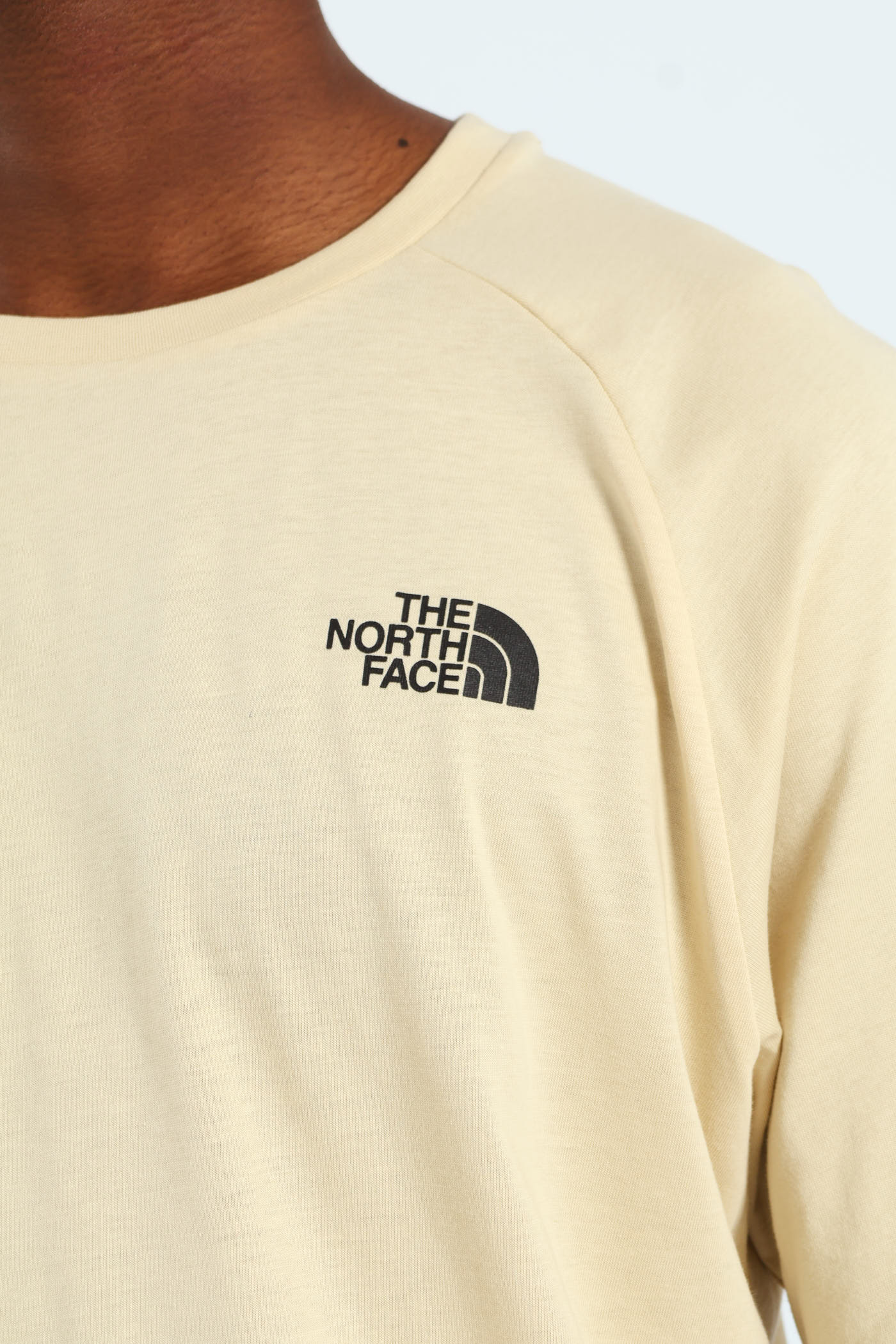Short Sleeve North Faces Tee - Cream - Image 4