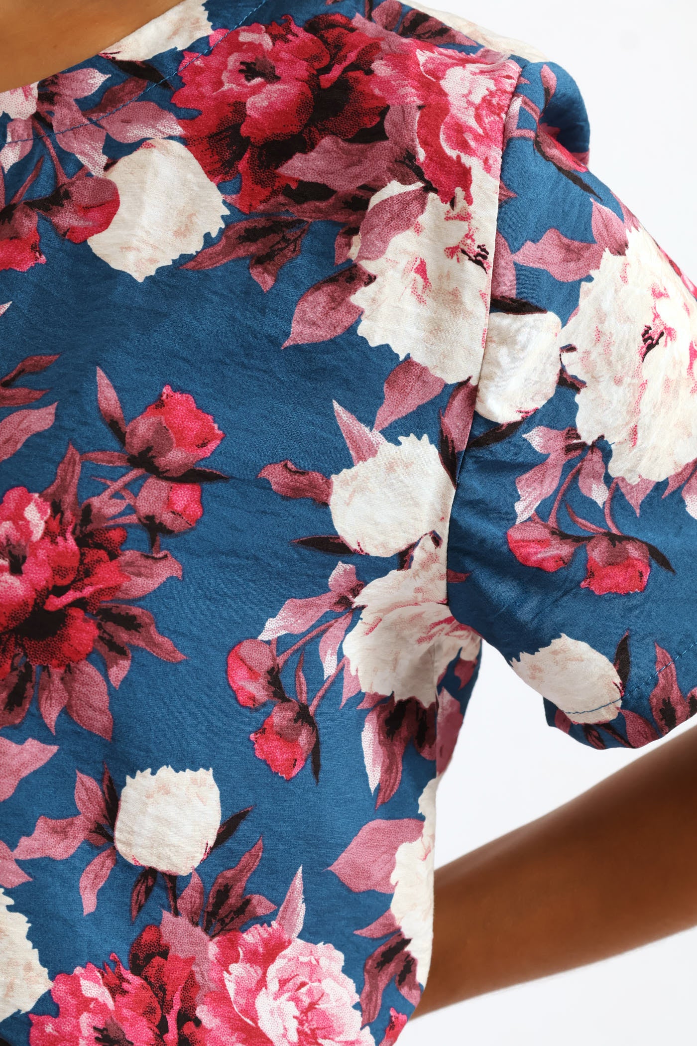 Short Sleeve Shell Print Tee - Navy - Image 3