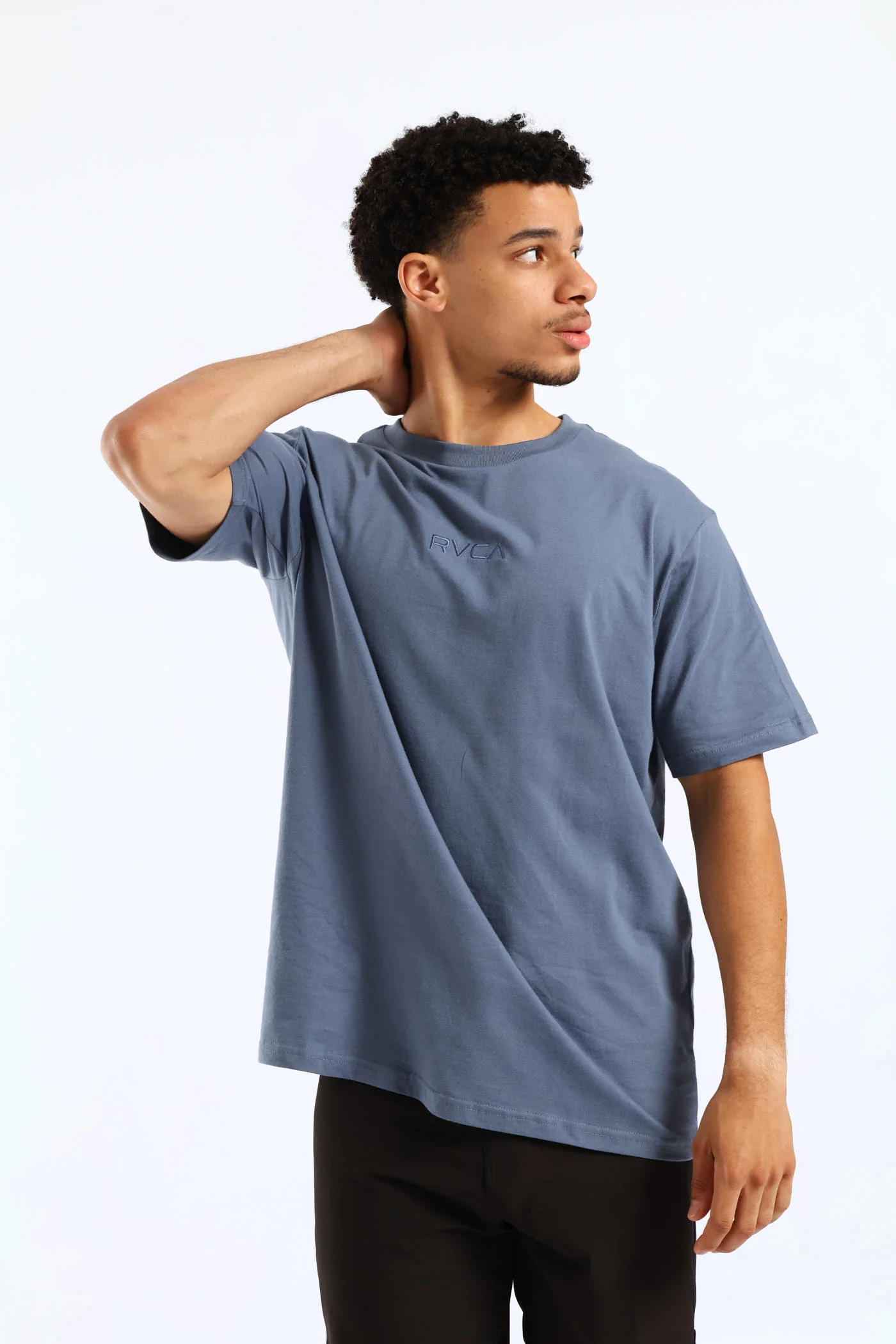 Short Sleeve Small Tee - Blue - Image 4
