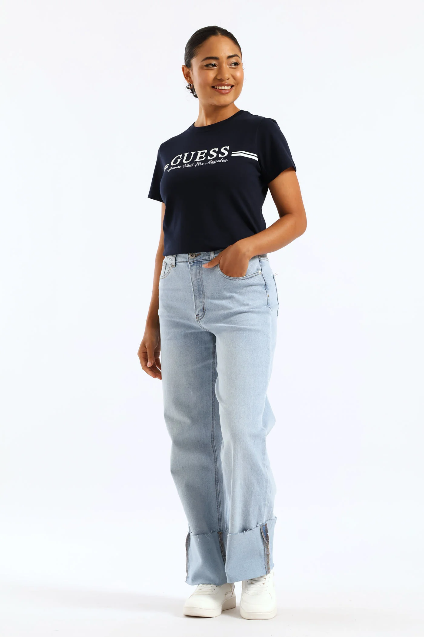 Short Sleeve T-Shirt - Navy - Image 3