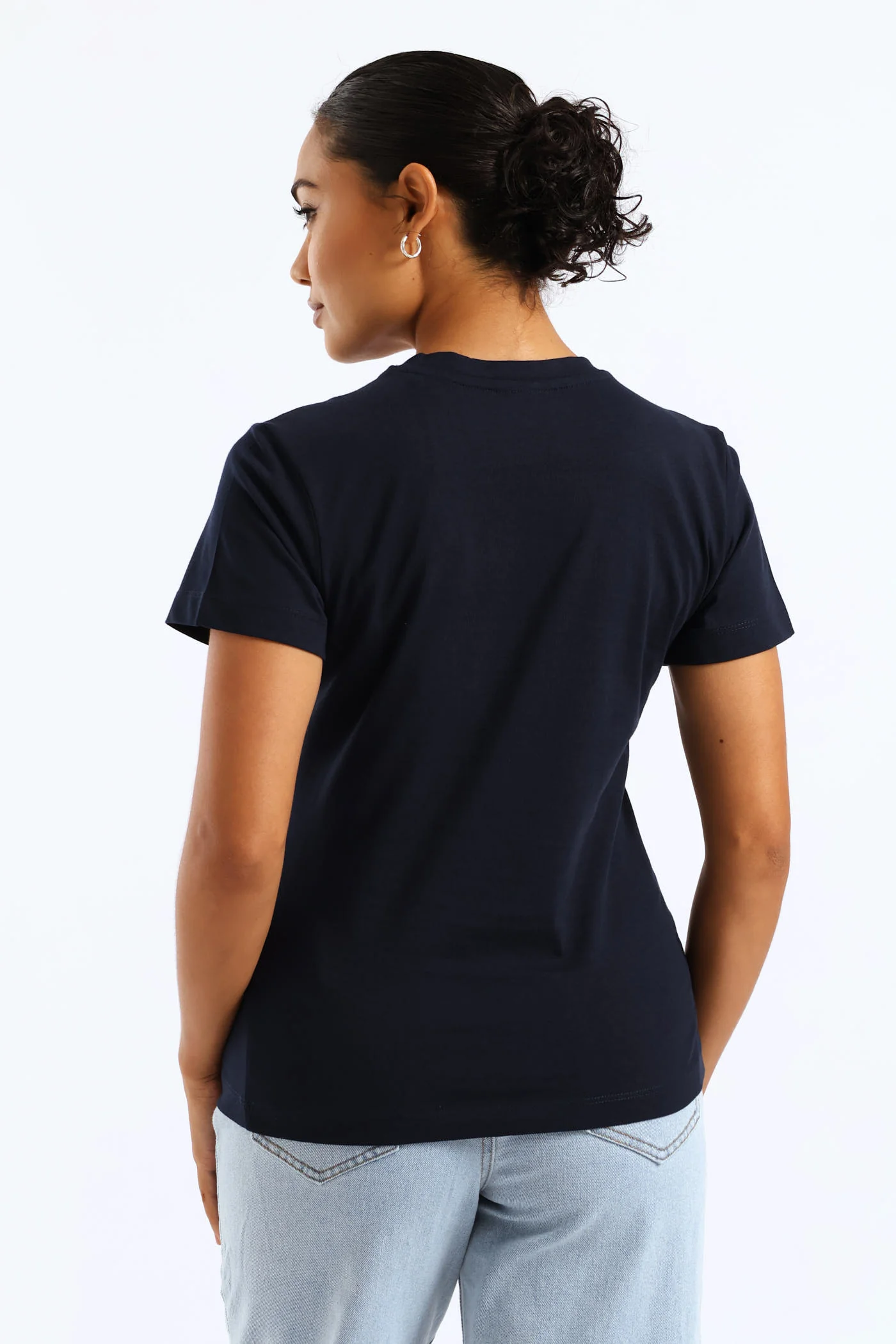 Short Sleeve T-Shirt - Navy - Image 5