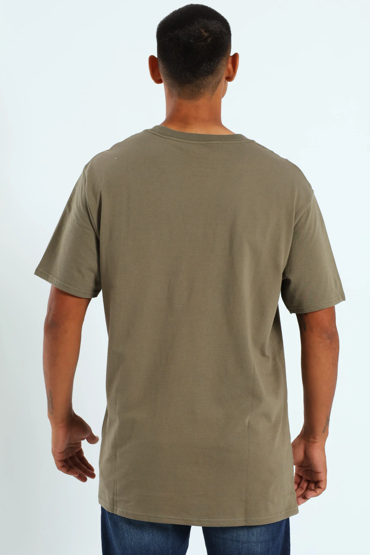 Short Sleeve Tee - Olive - Image 3