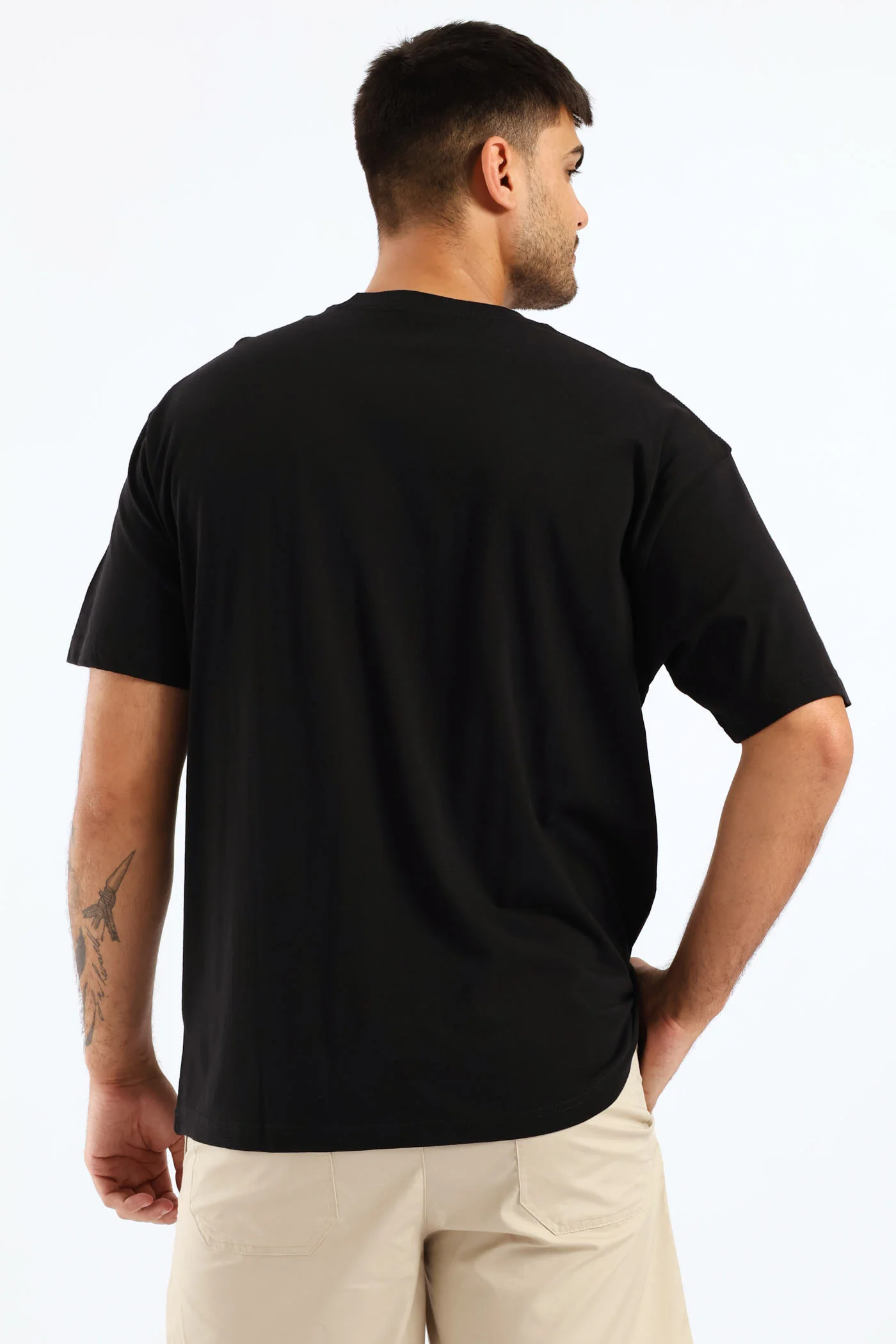 Short Sleeve Tv Tee - Black - Image 2