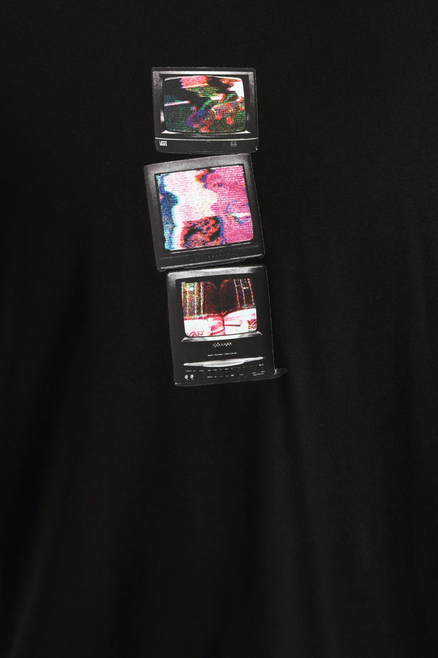 Short Sleeve Tv Tee - Black - Image 3