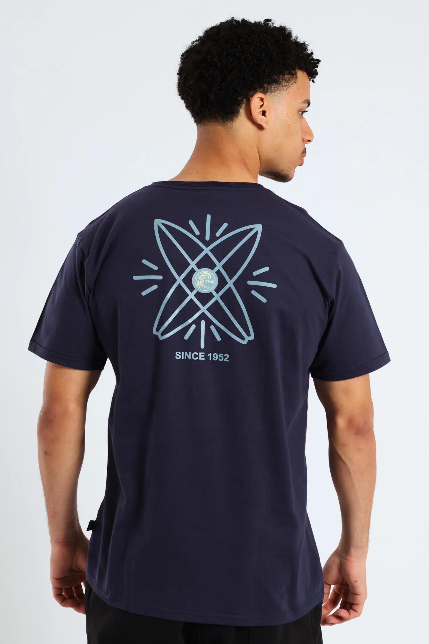 Short Sleeve Venice Tee - Navy - Image 2