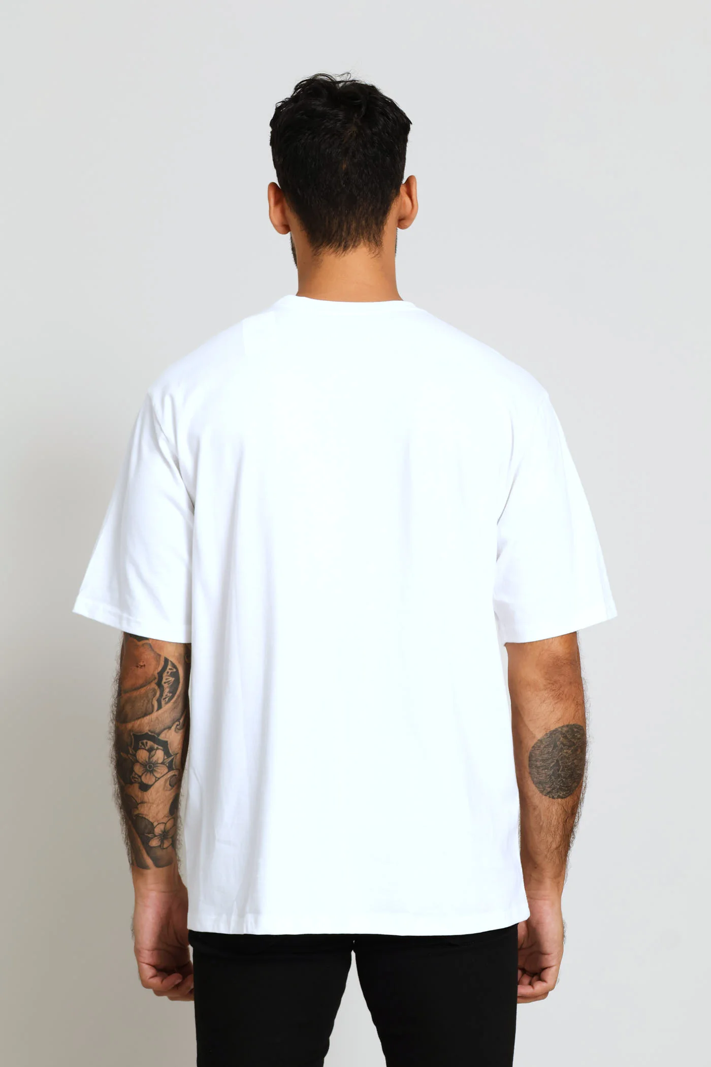 Short Sleeve Workwear Tee - White - Image 4