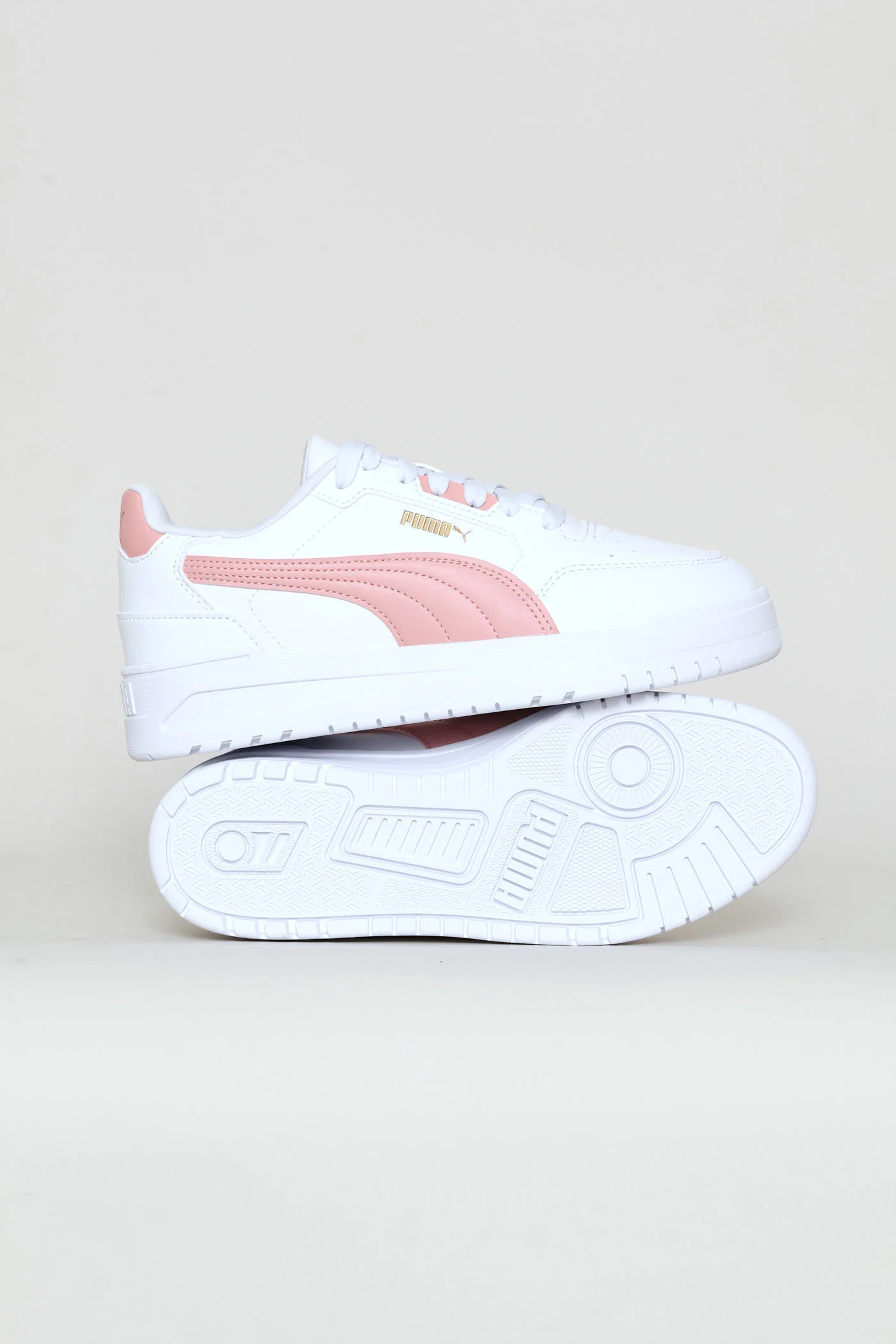 Shuffle Downtown Sneaker - White/Pink - Image 2