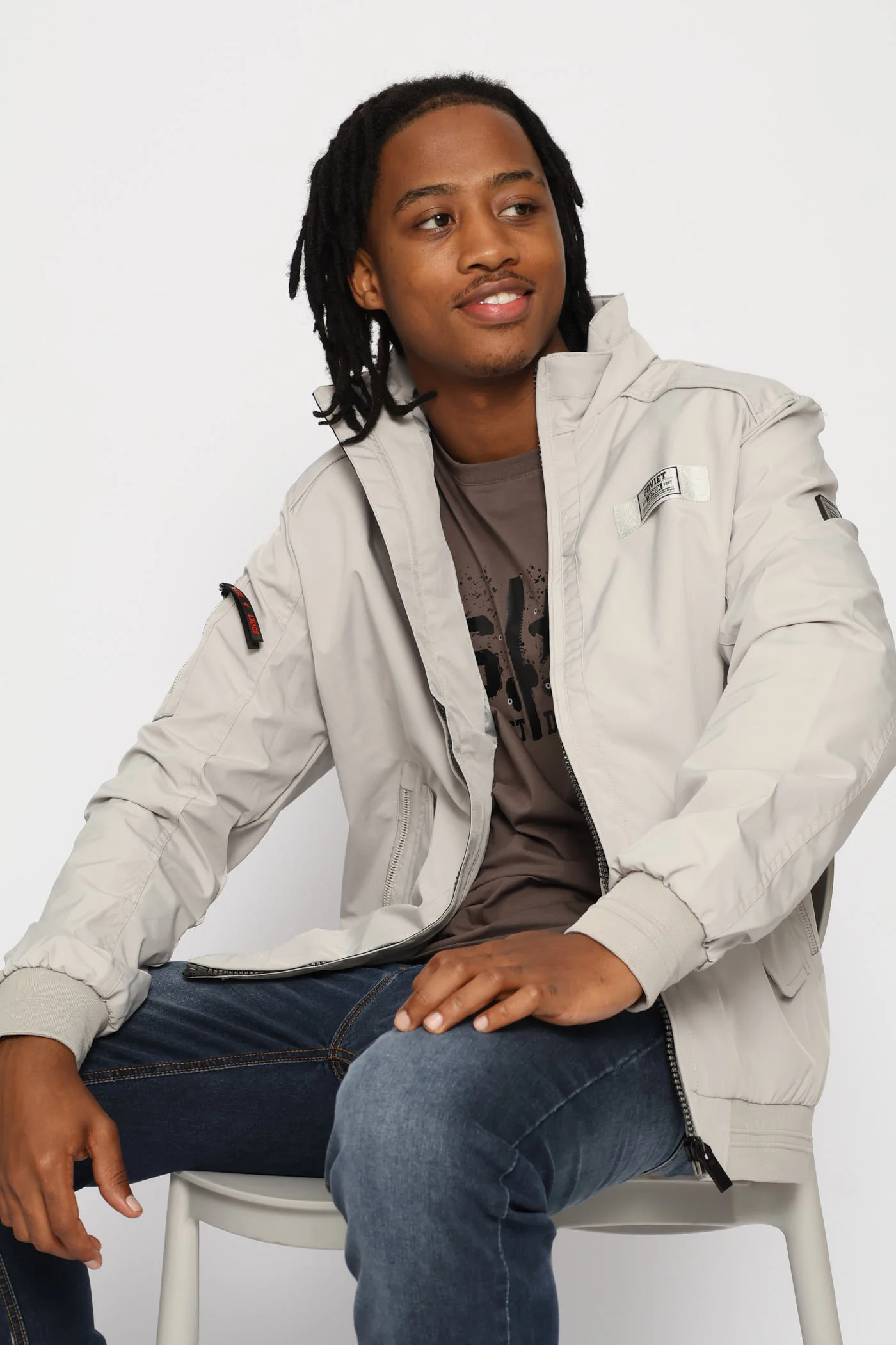 Sidney Jacket - Cement - Image 10