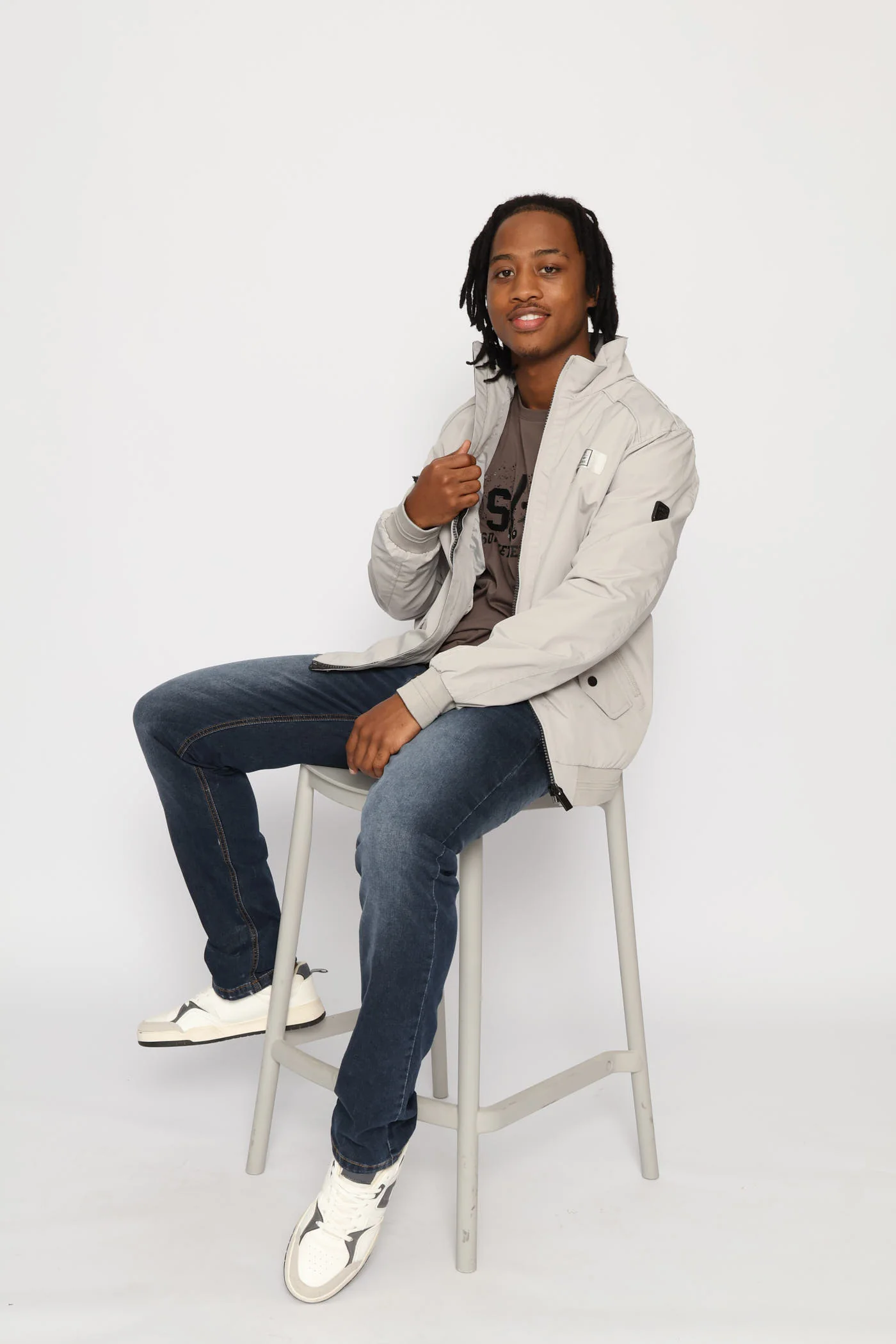 Sidney Jacket - Cement - Image 11