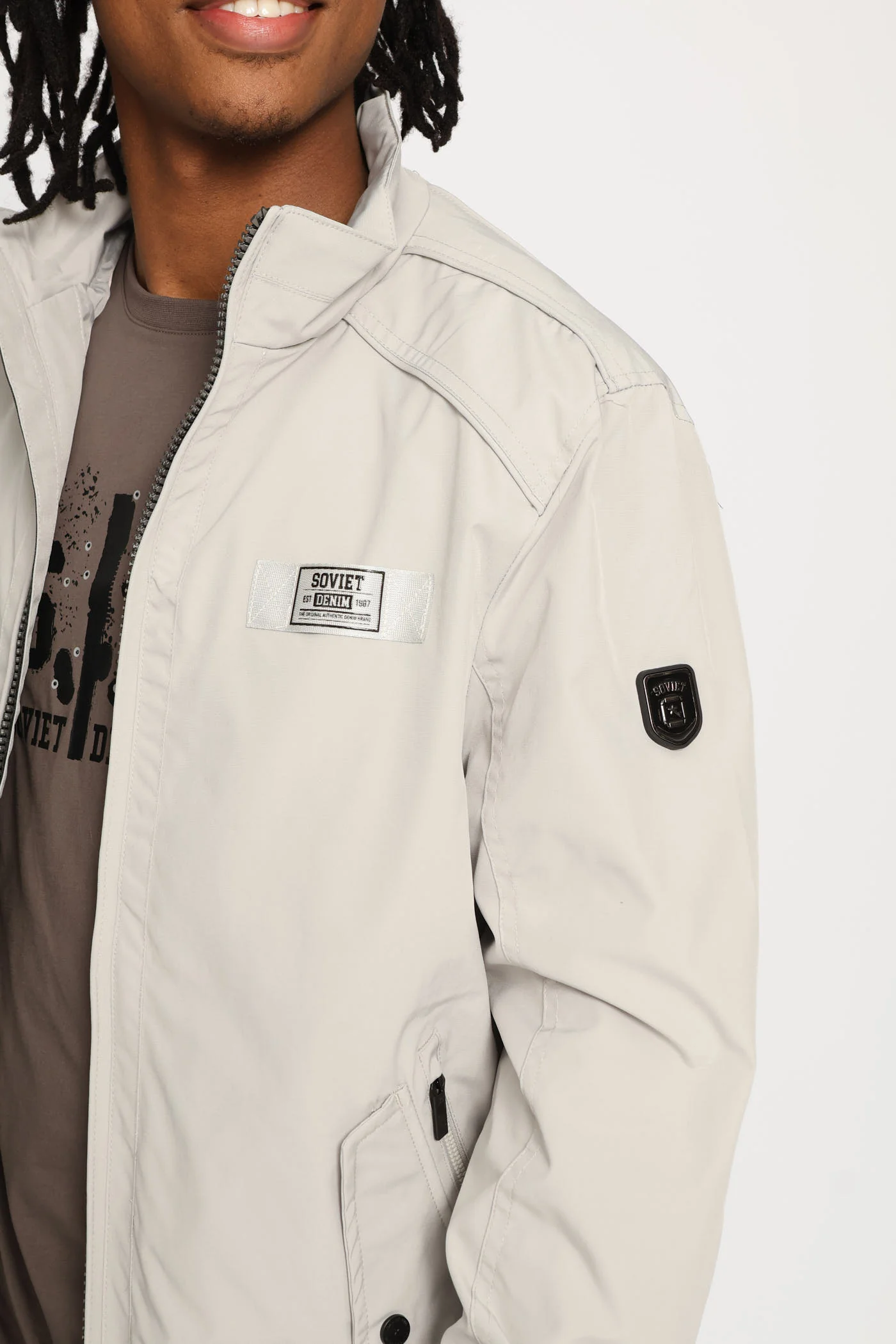 Sidney Jacket - Cement - Image 3