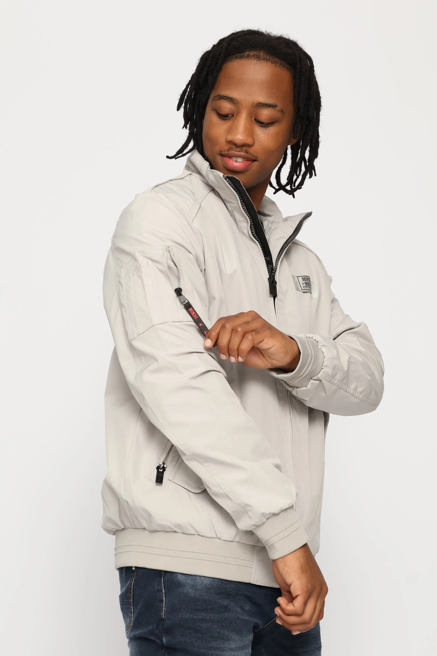 Sidney Jacket - Cement - Image 4