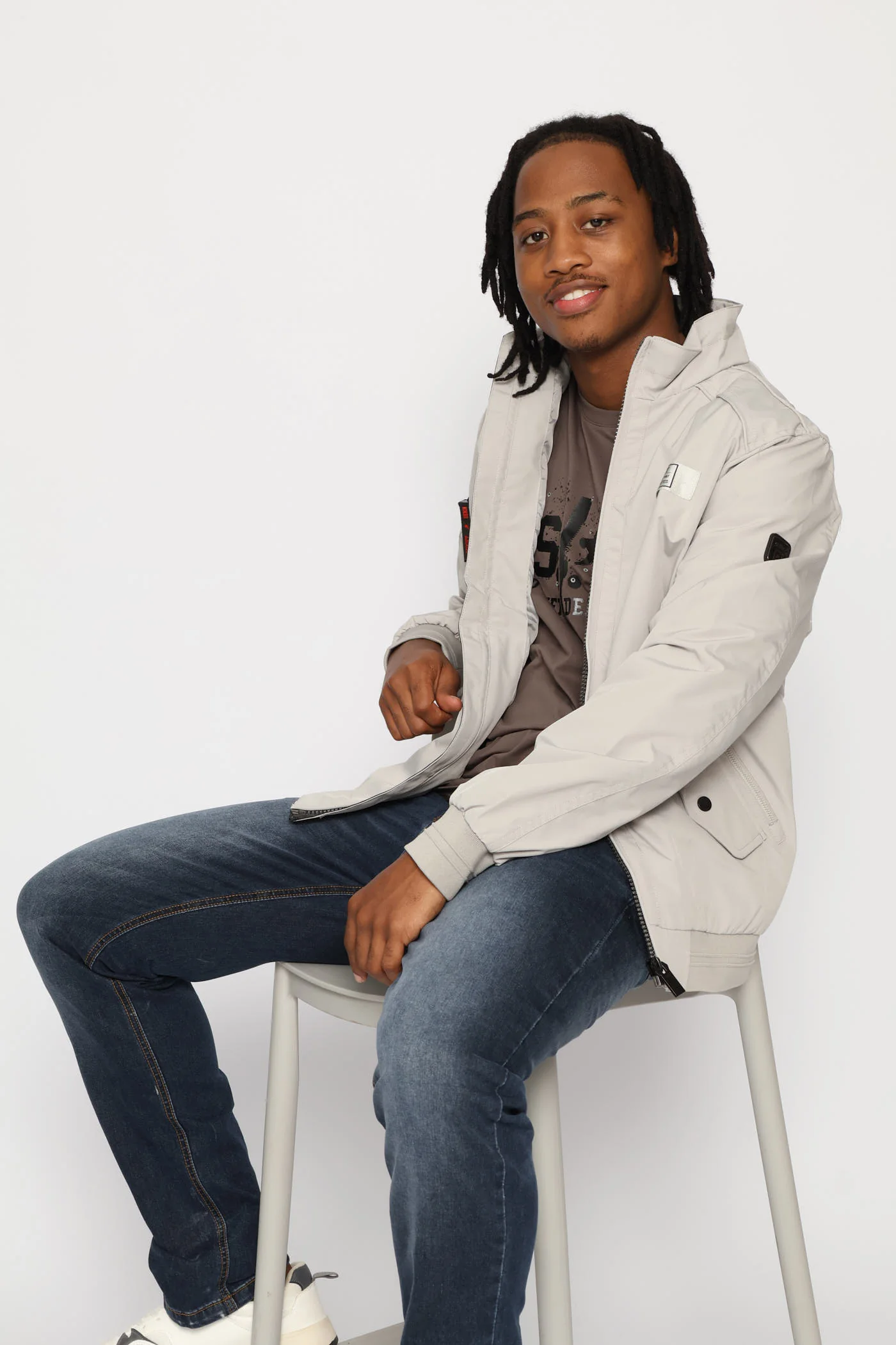 Sidney Jacket - Cement - Image 9