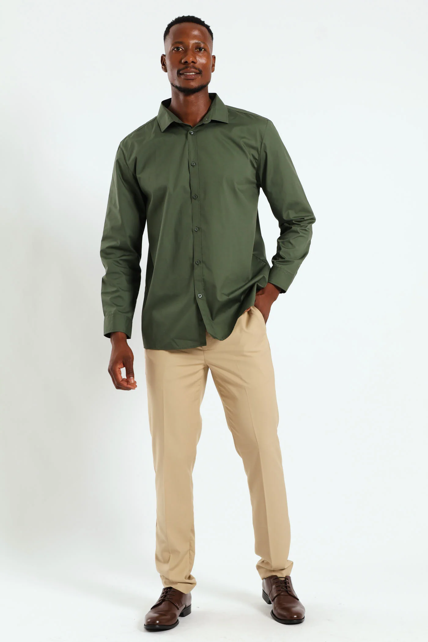Easy Care Shirt - Fatigue - Image 4