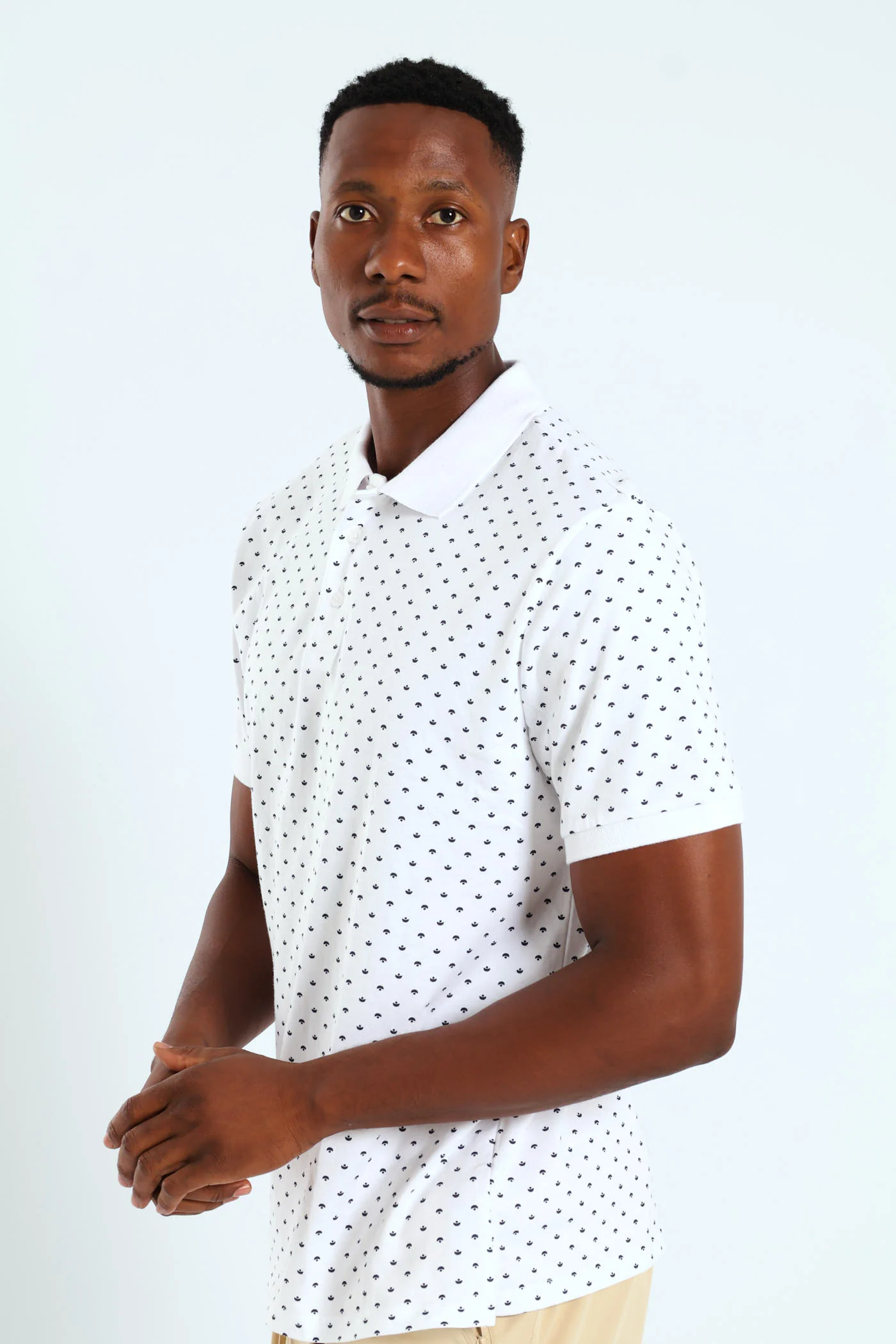Signal Print Golfer - White - Image 2