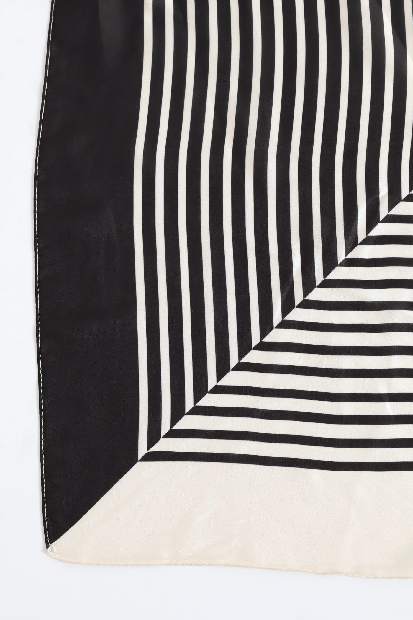 Silk Touch Triangle Lines Scarf - Camel - Image 6