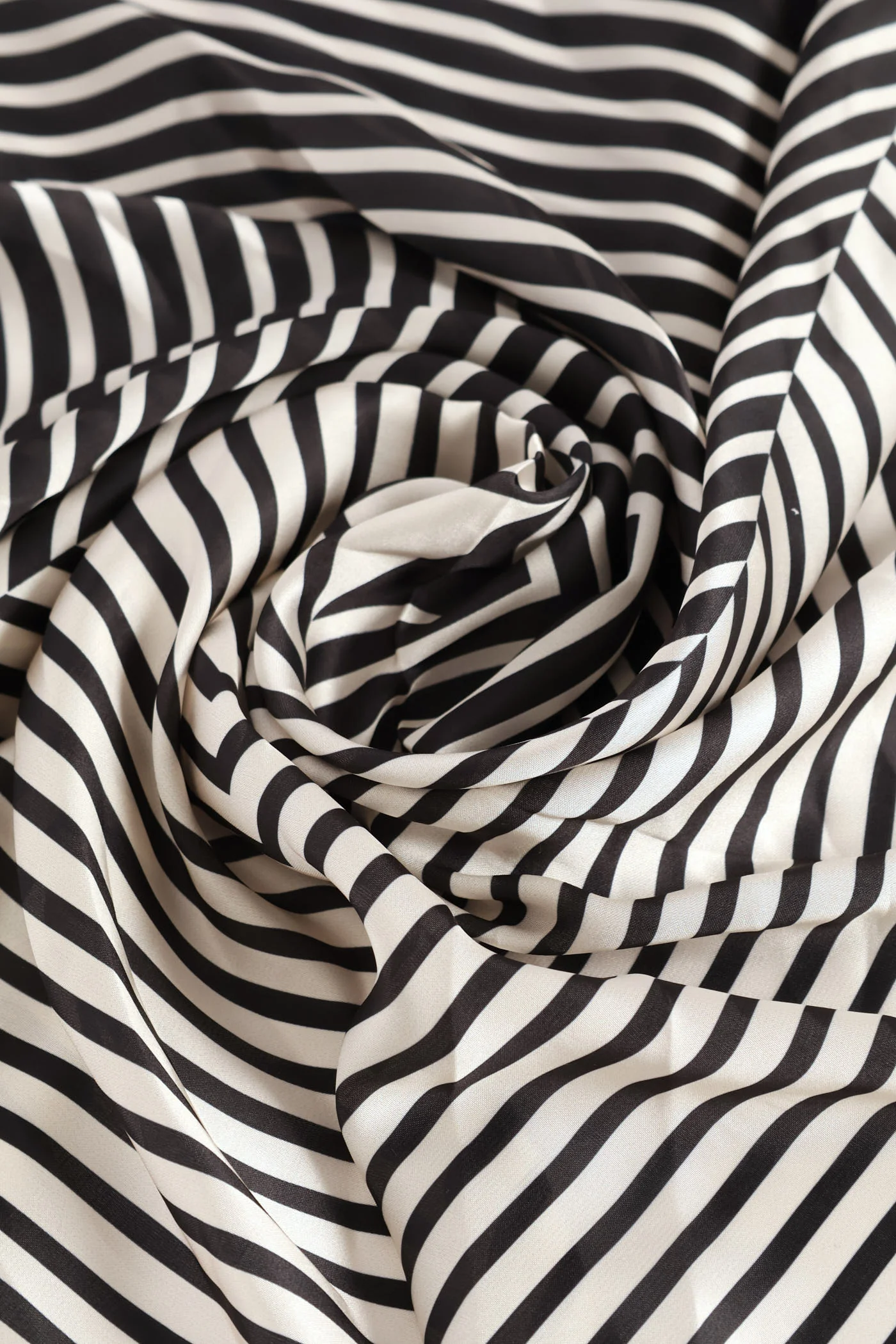 Silk Touch Triangle Lines Scarf - Camel - Image 7