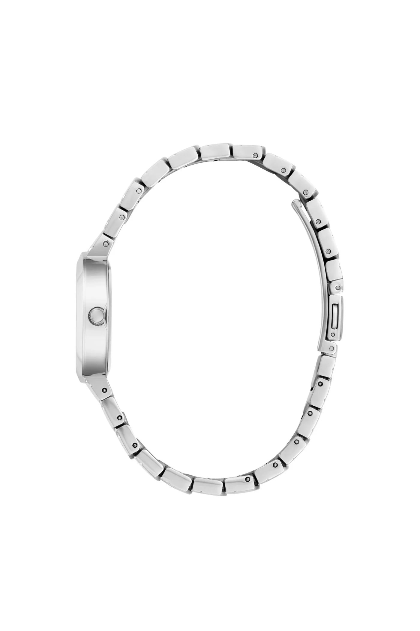 Laguna Blue Dial Stainless Steel Strap Analog Watch - Silver - Image 5
