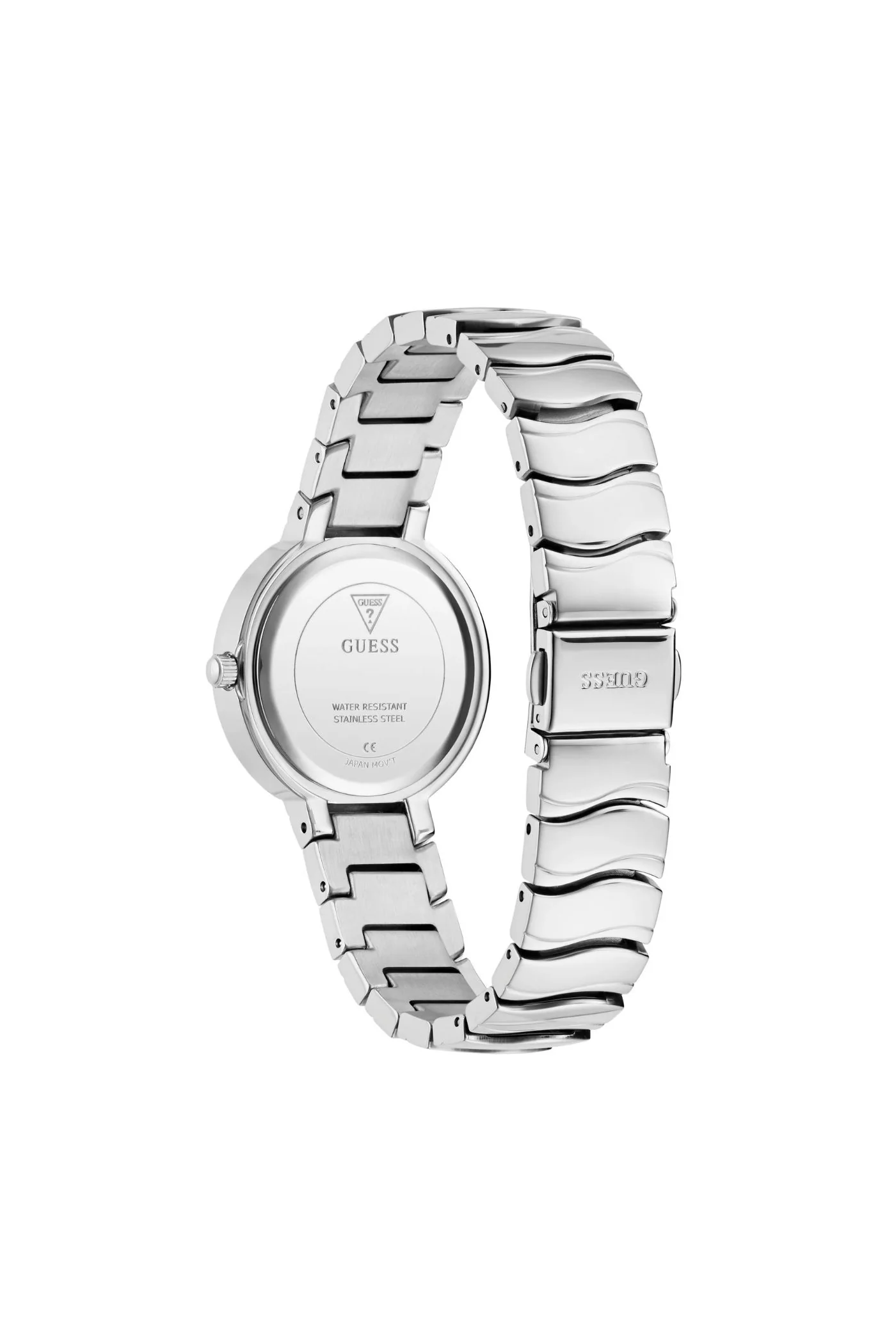 Laguna Blue Dial Stainless Steel Strap Analog Watch - Silver - Image 6