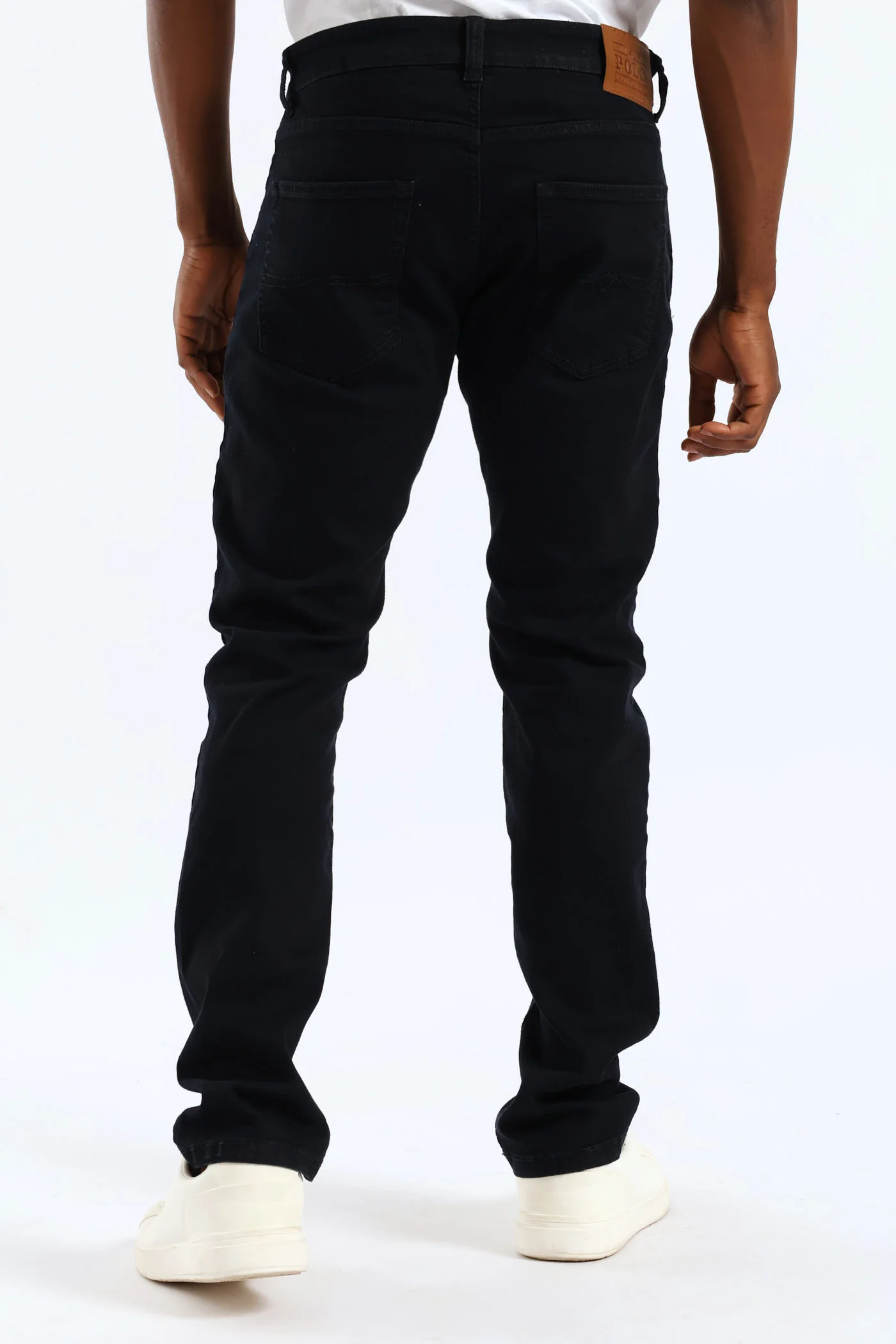 Simon Straight Leg Denim - Black - Image 4