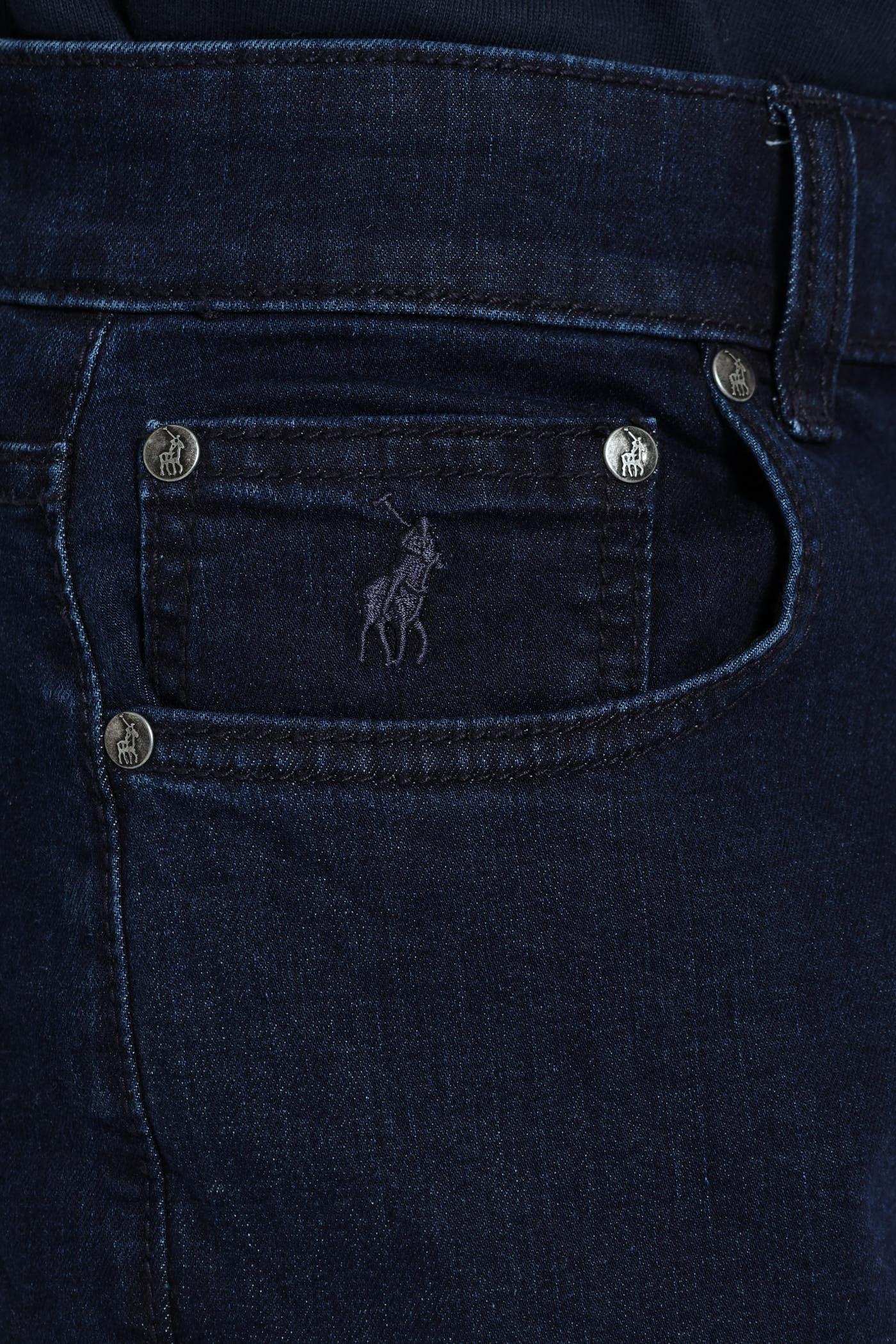 Simon Straight Leg Denim - Blue/Black - Image 6