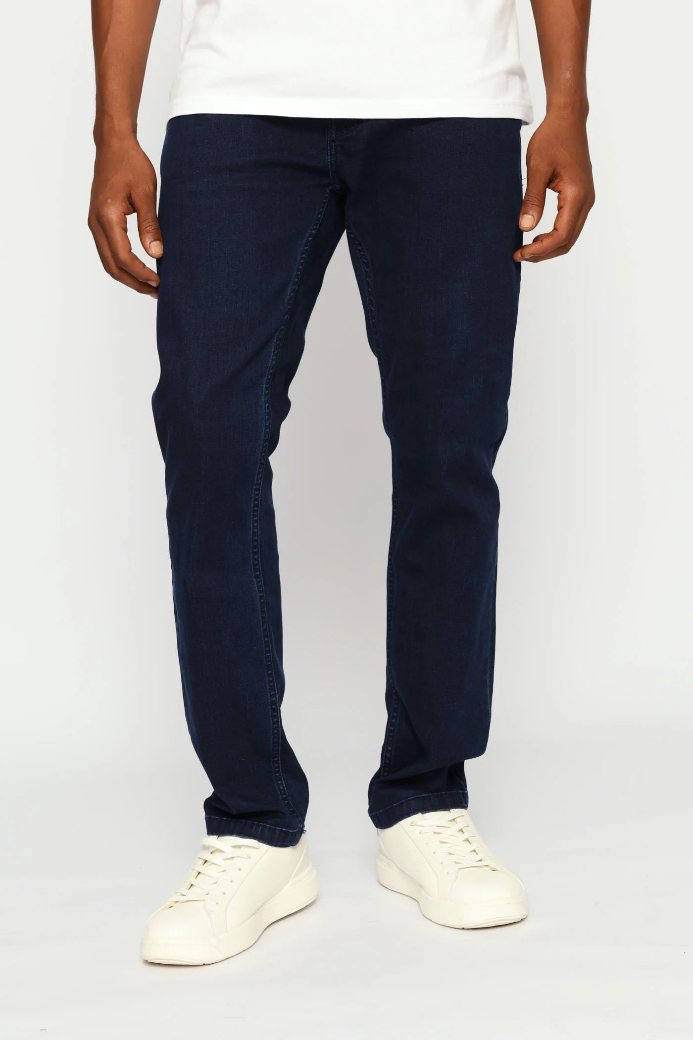 Simon Straight Leg Denim - Blue/Black - Image 3