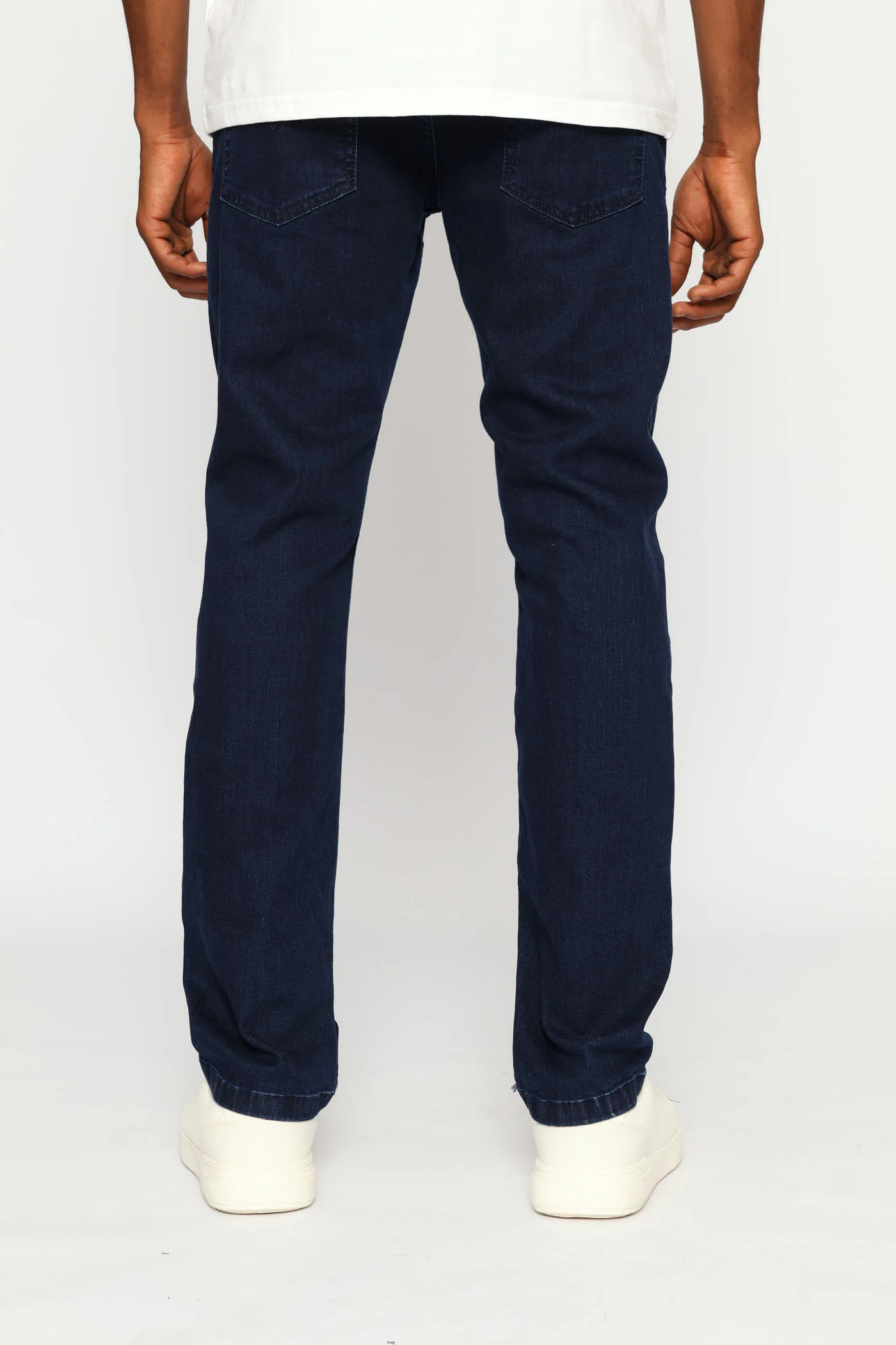 Simon Straight Leg Denim - Blue/Black - Image 4