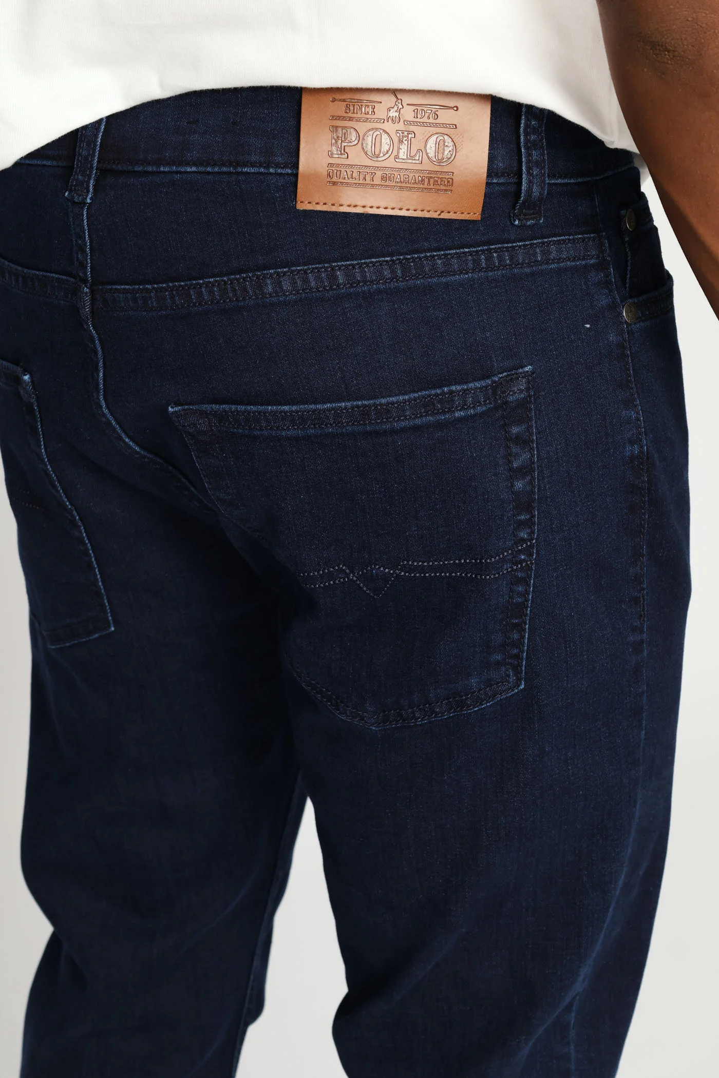 Simon Straight Leg Denim - Blue/Black - Image 5