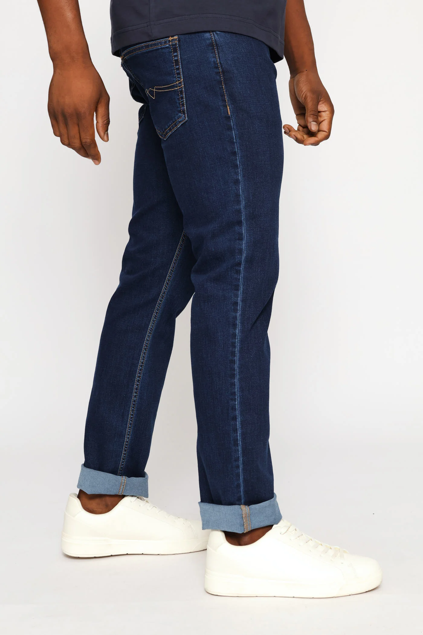 Simon Straight Leg Denim - Indigo - Image 5