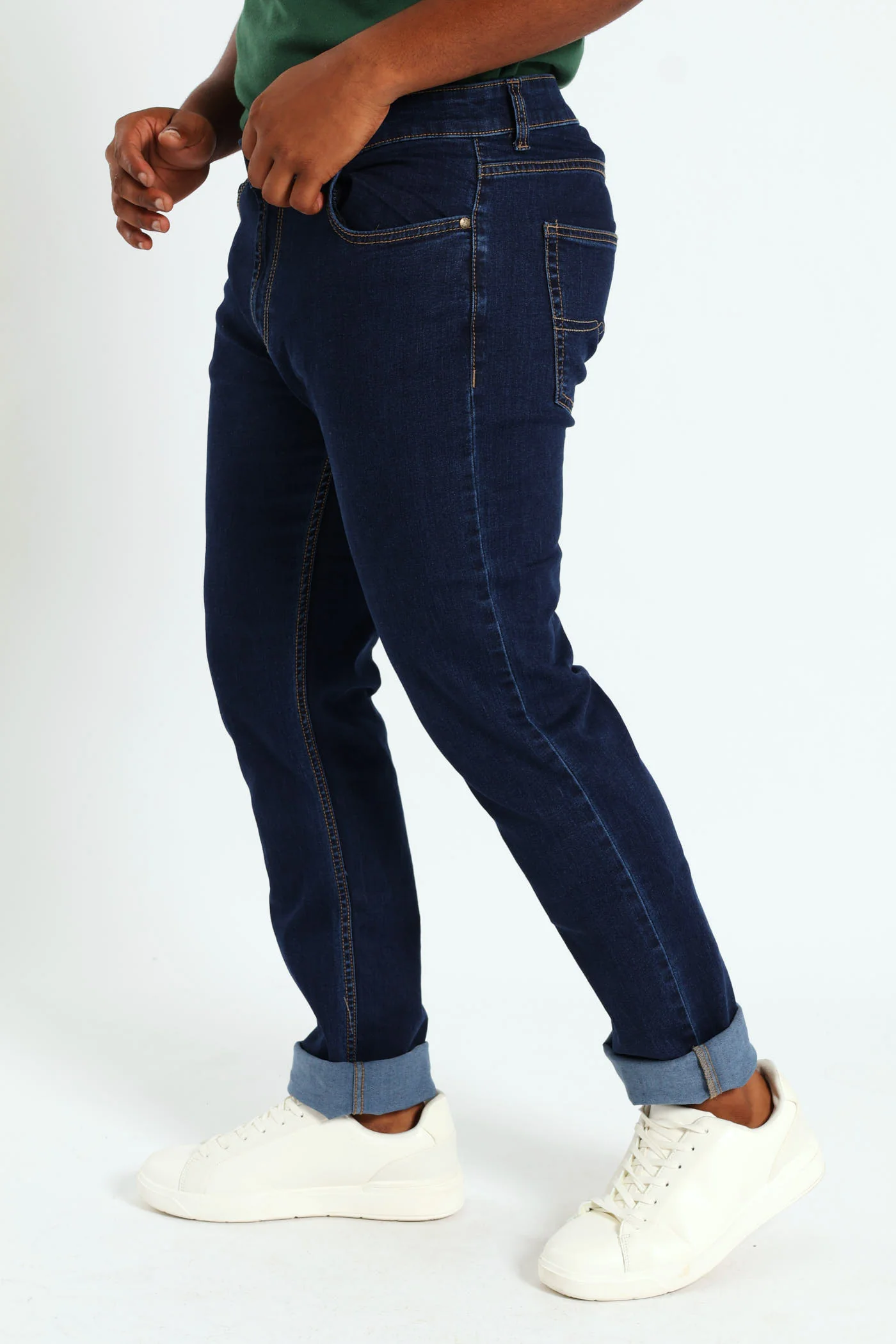 Simon Straight Leg Jean - Indigo - Image 4