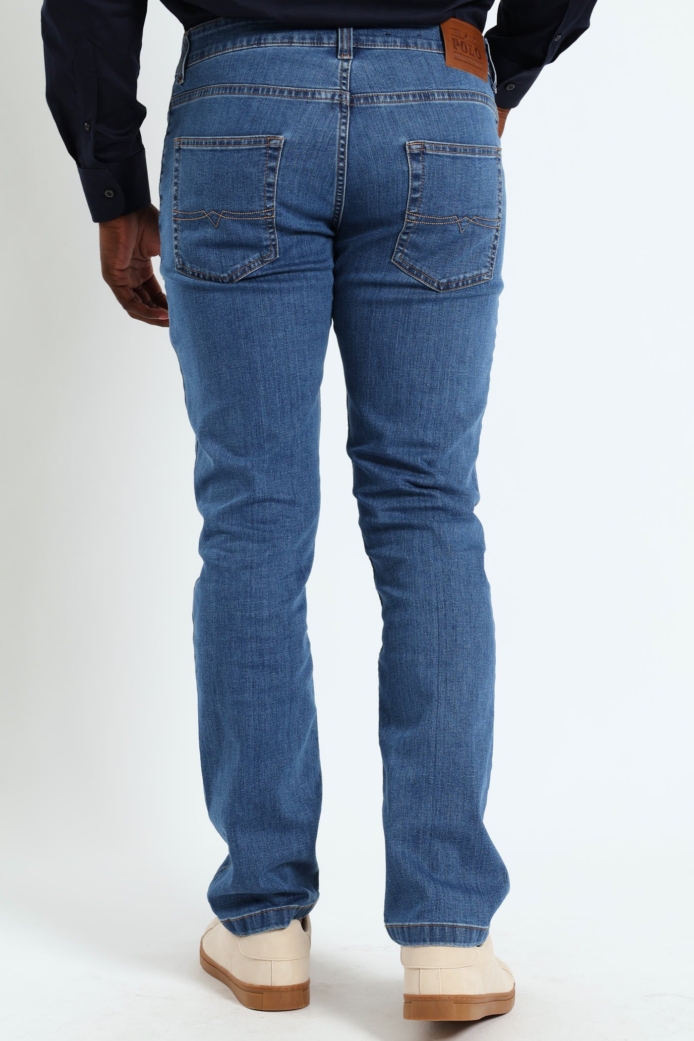 Simon Straight Leg Jean - Stonewash - Image 3