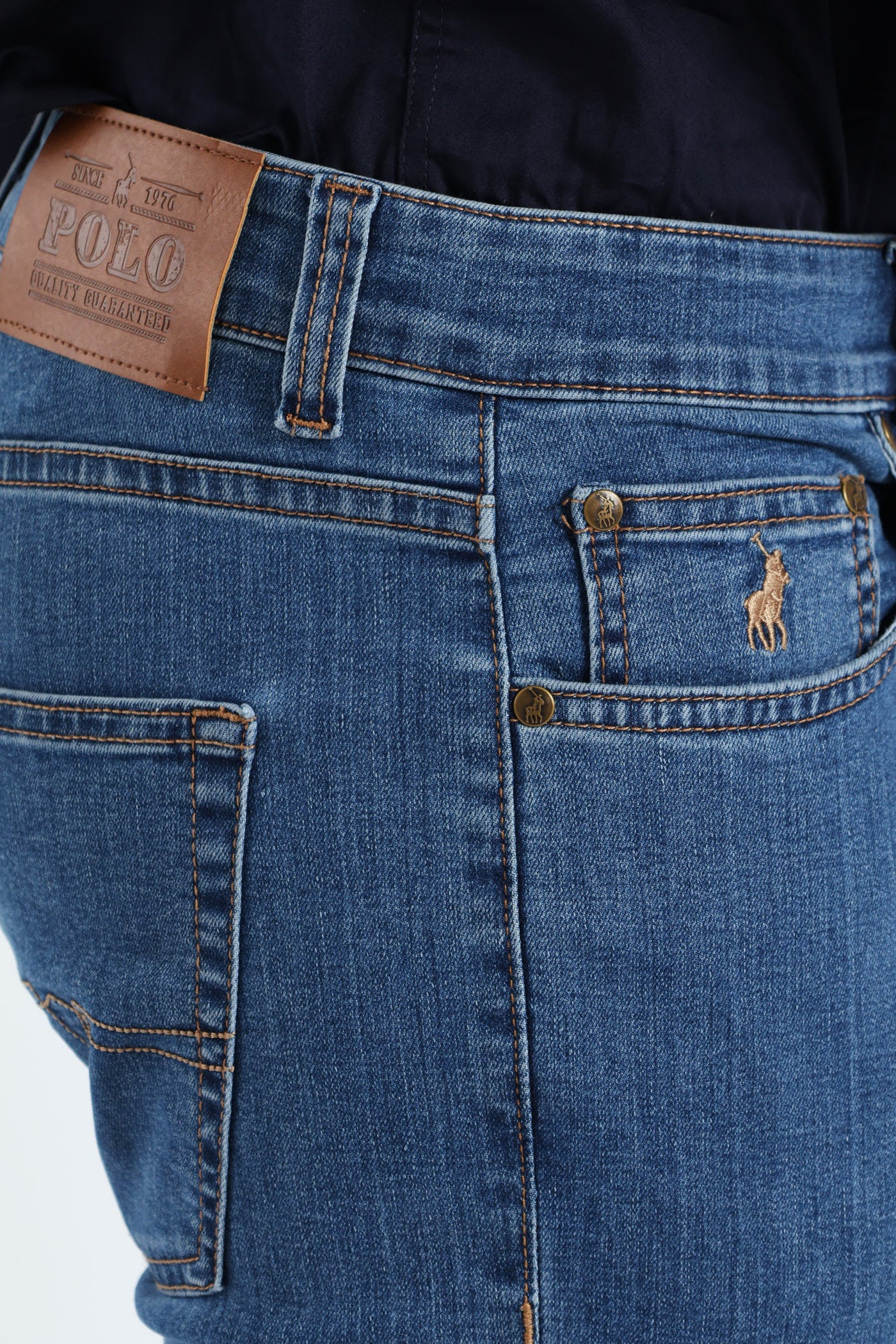 Simon Straight Leg Jean - Stonewash - Image 4