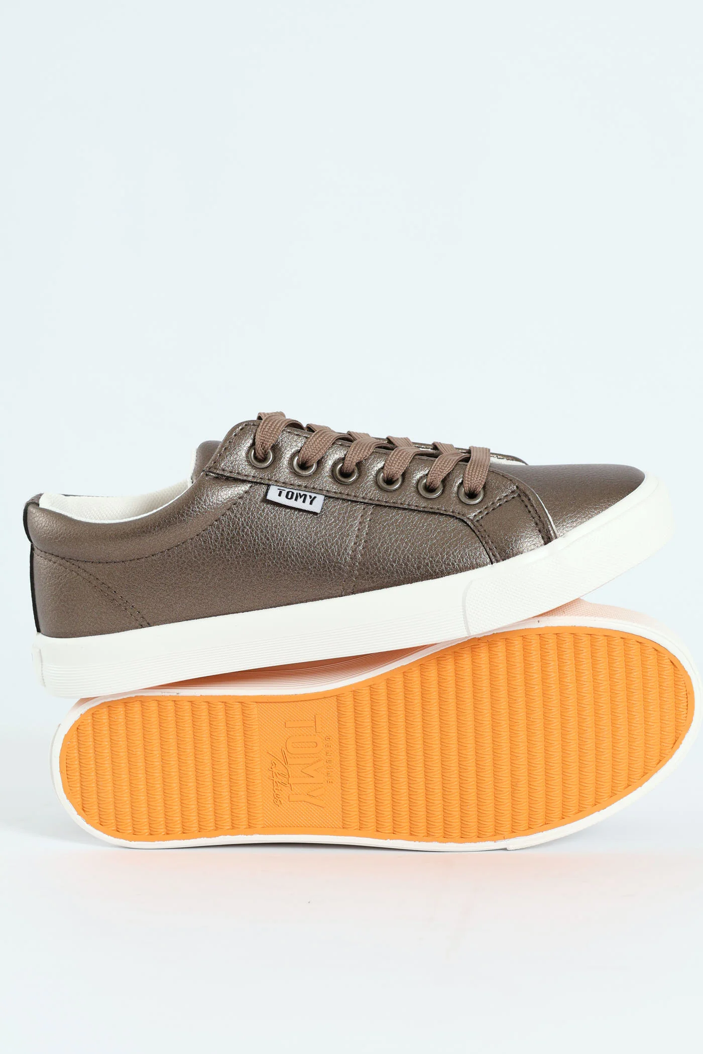 Simone Lace Up Sneaker - Bronze - Image 2