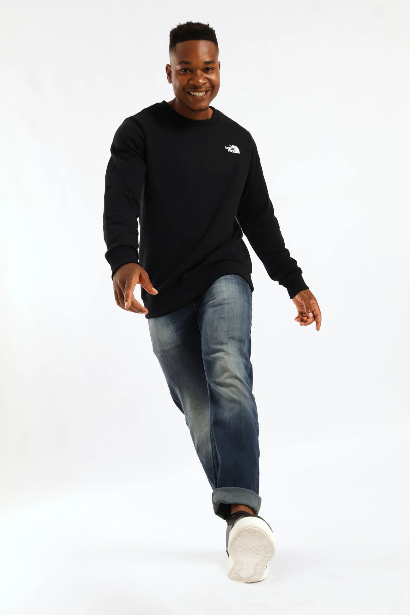 Simple Dome Regular Crew Tee - Black - Image 3