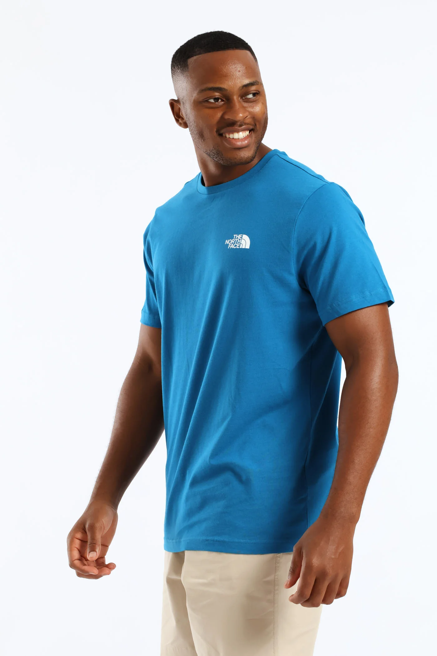 Simple Dome Tee - Blue - Image 5
