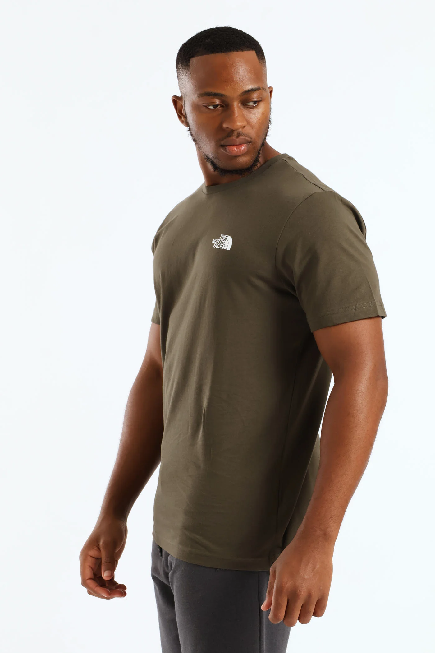 Simple Dome Tee - Brown - Image 3