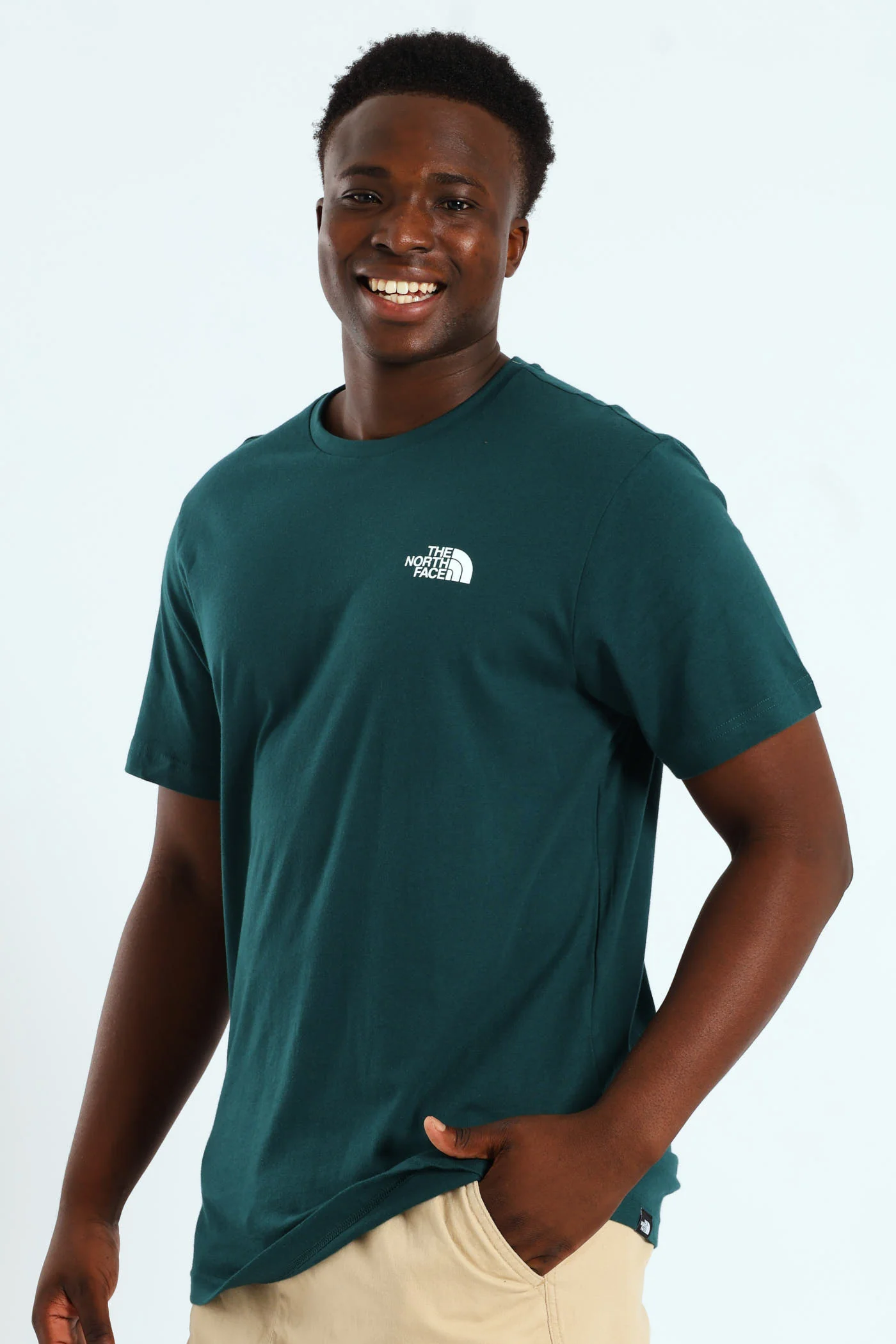 Simple Dome Tee - Forest Green - Image 2
