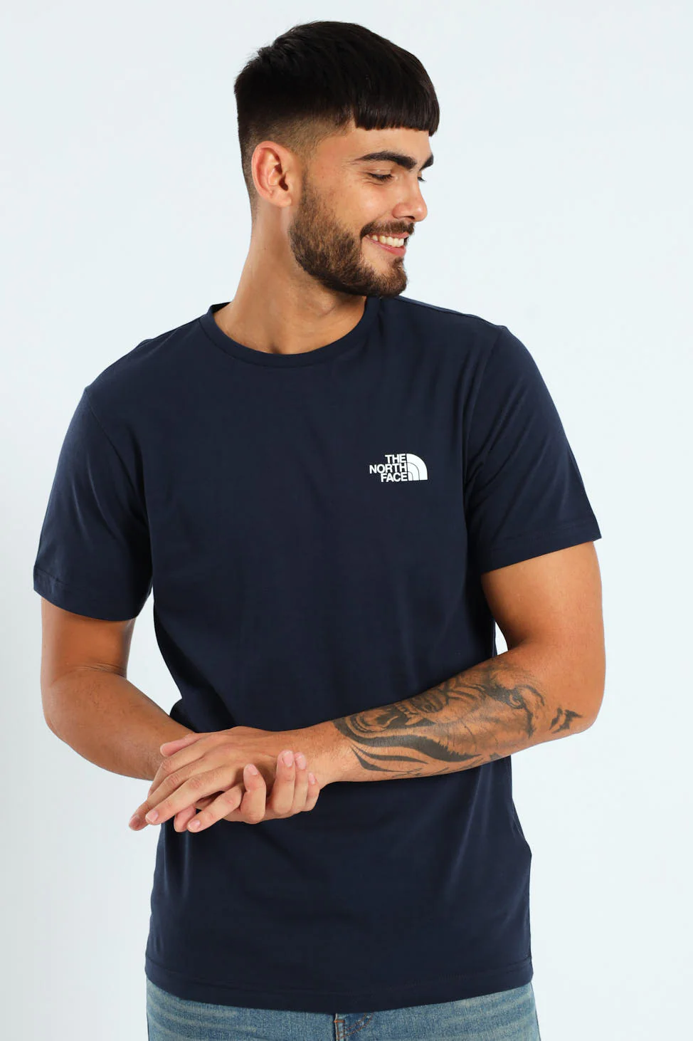 Simple Dome Tee - Navy - Image 3