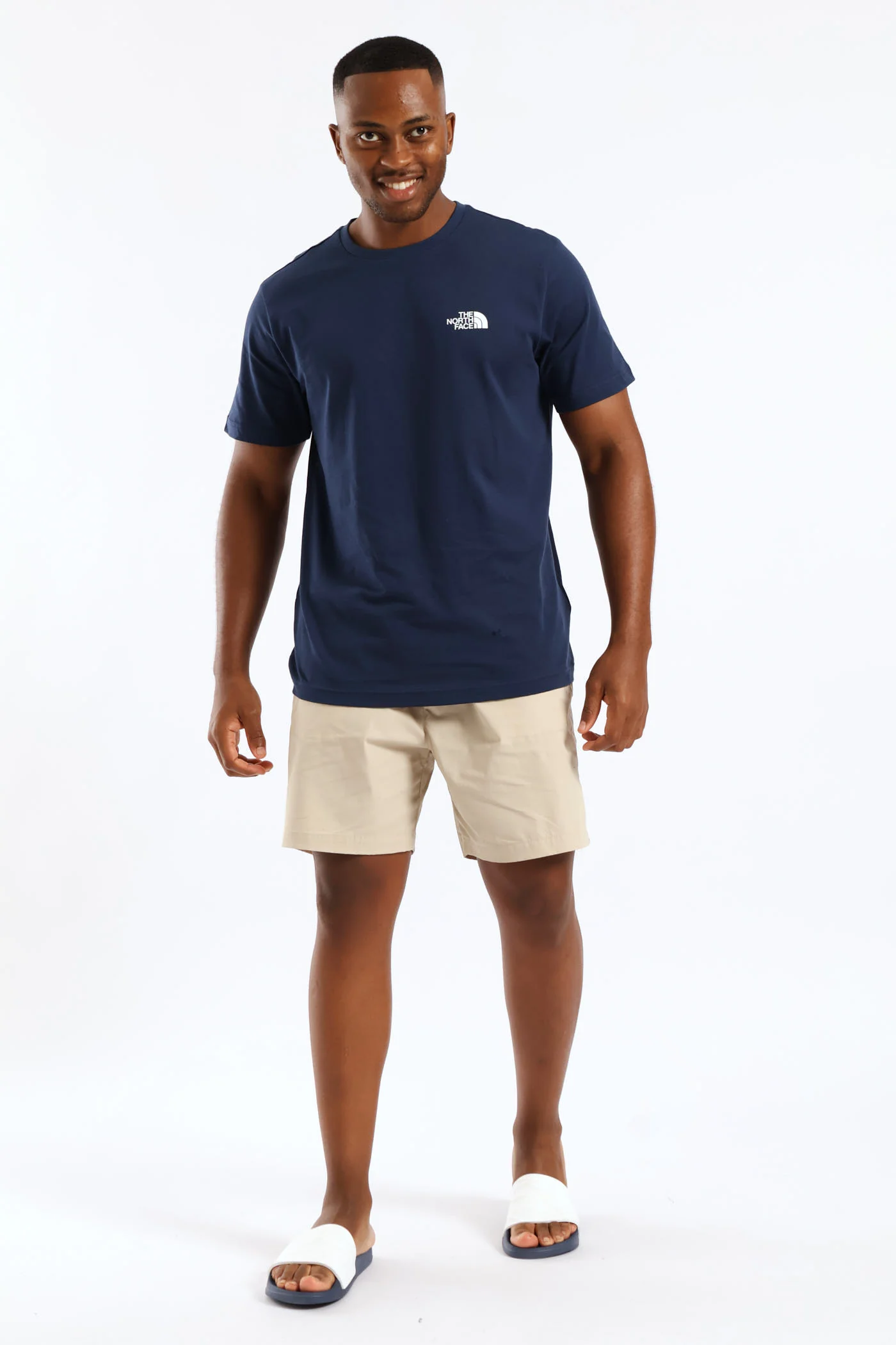 Simple Dome Tee - Navy - Image 5