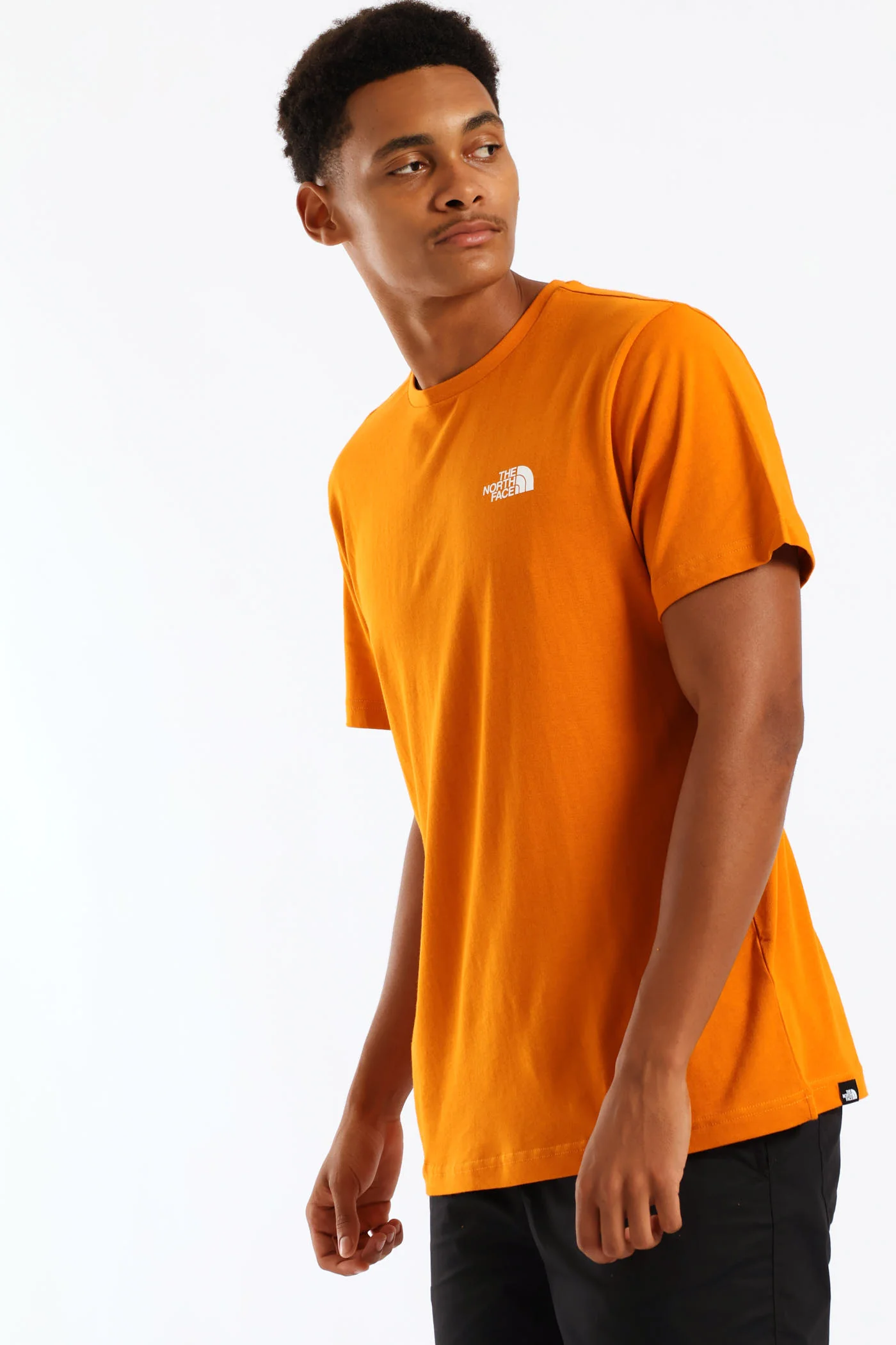 Simple Dome Tee - Orange - Image 4
