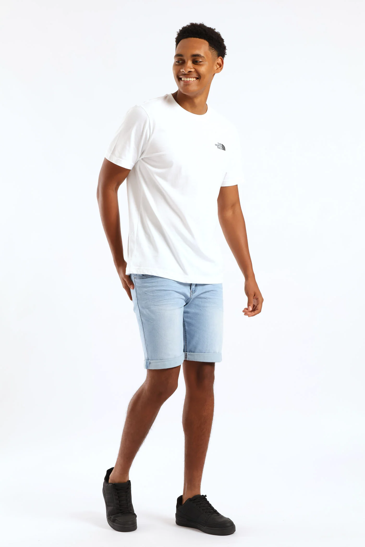 Simple Dome Tee - White - Image 4